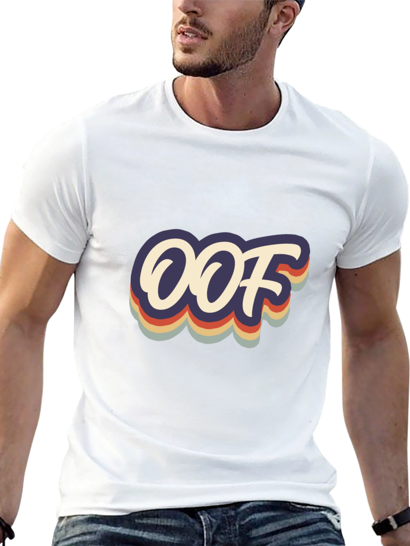 Retro Oof T-Shirt - Classic Meme Style