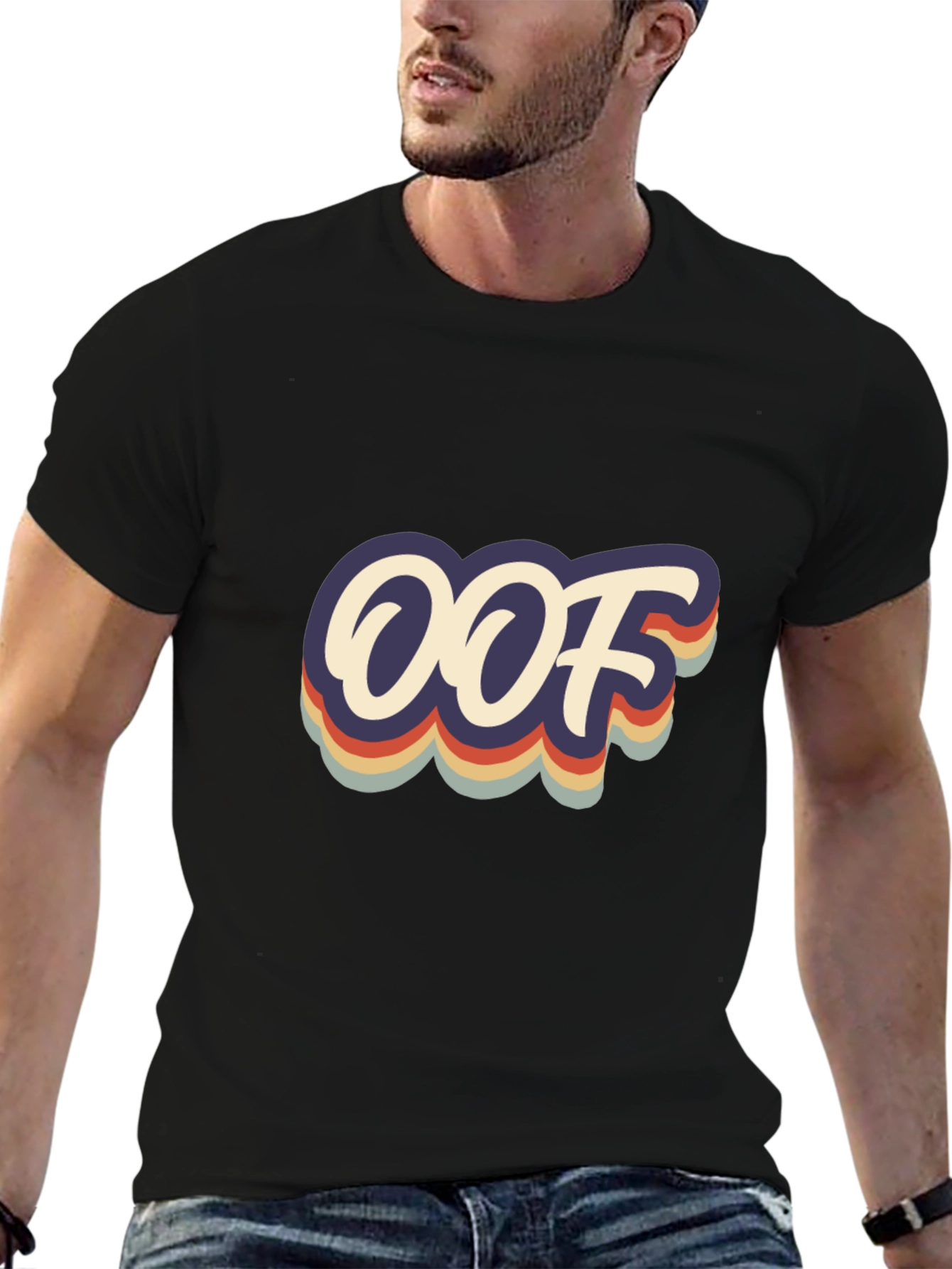 Retro Oof T-Shirt - Classic Meme Style