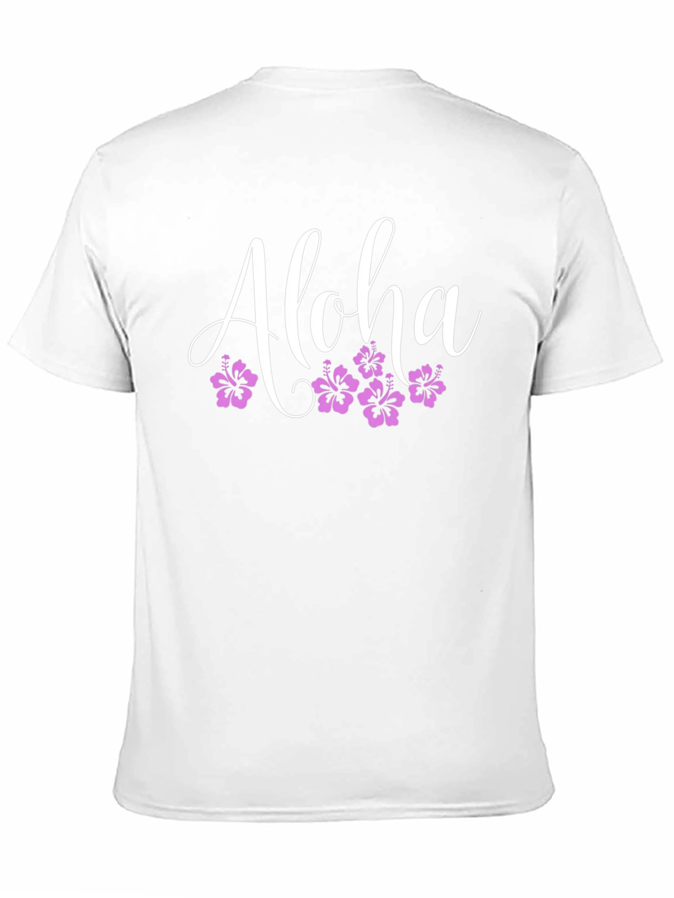 Aloha Floral Graphic Black T-Shirt