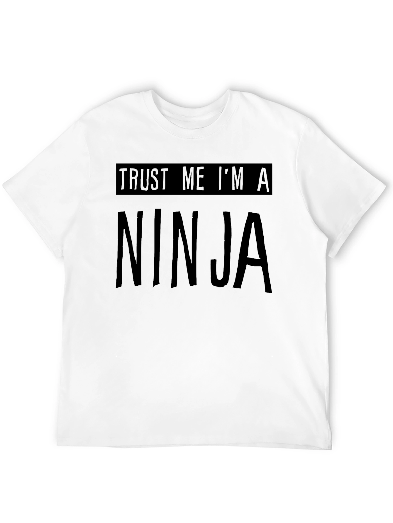 Trust Me Im a Ninja Black T-Shirt