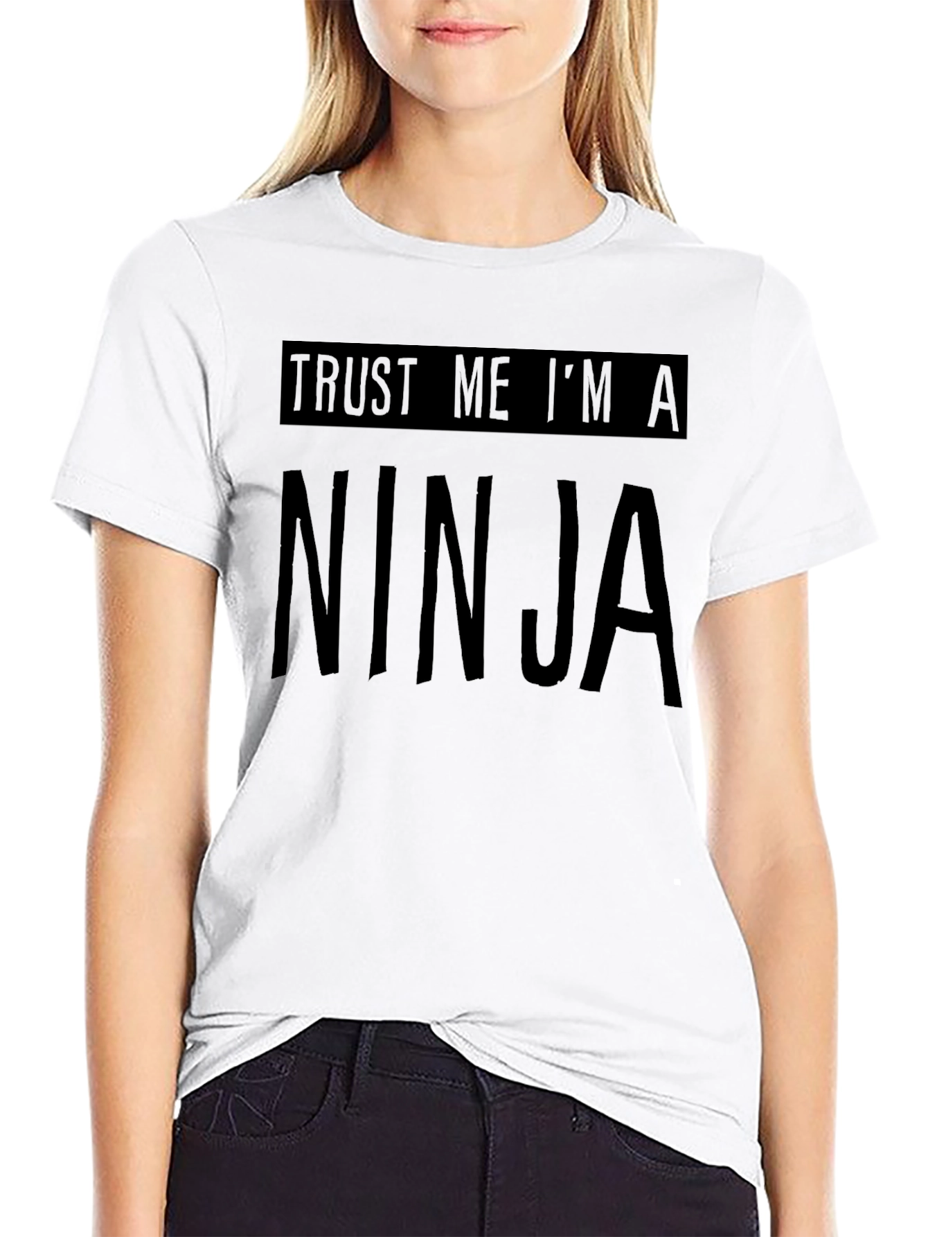 Trust Me Im a Ninja Black T-Shirt