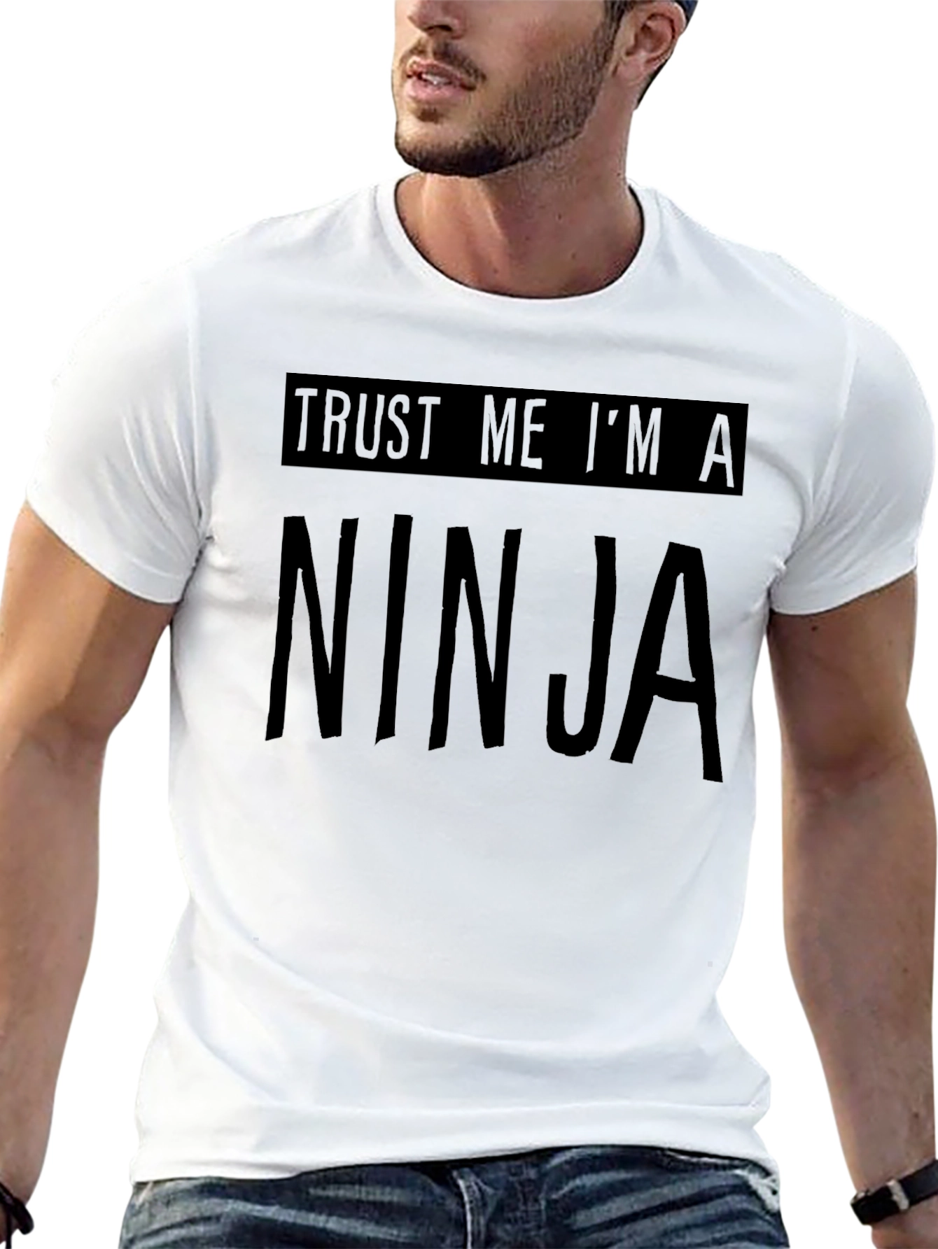 Trust Me Im a Ninja Black T-Shirt