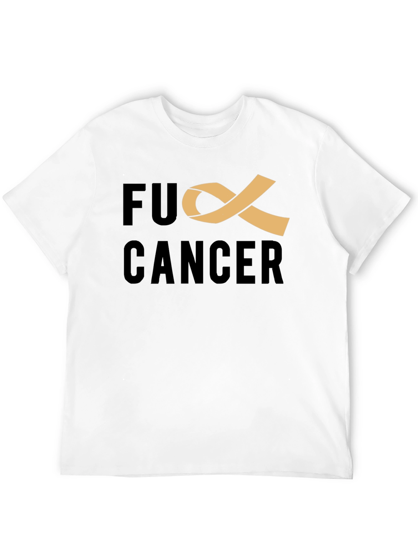 F Cancer Ribbon T-Shirt
