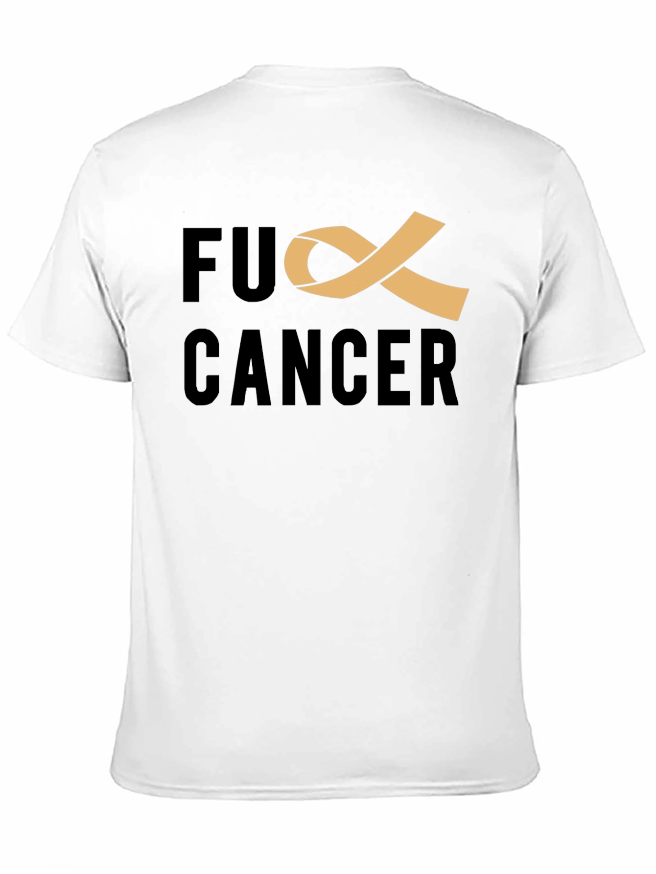 F Cancer Ribbon T-Shirt