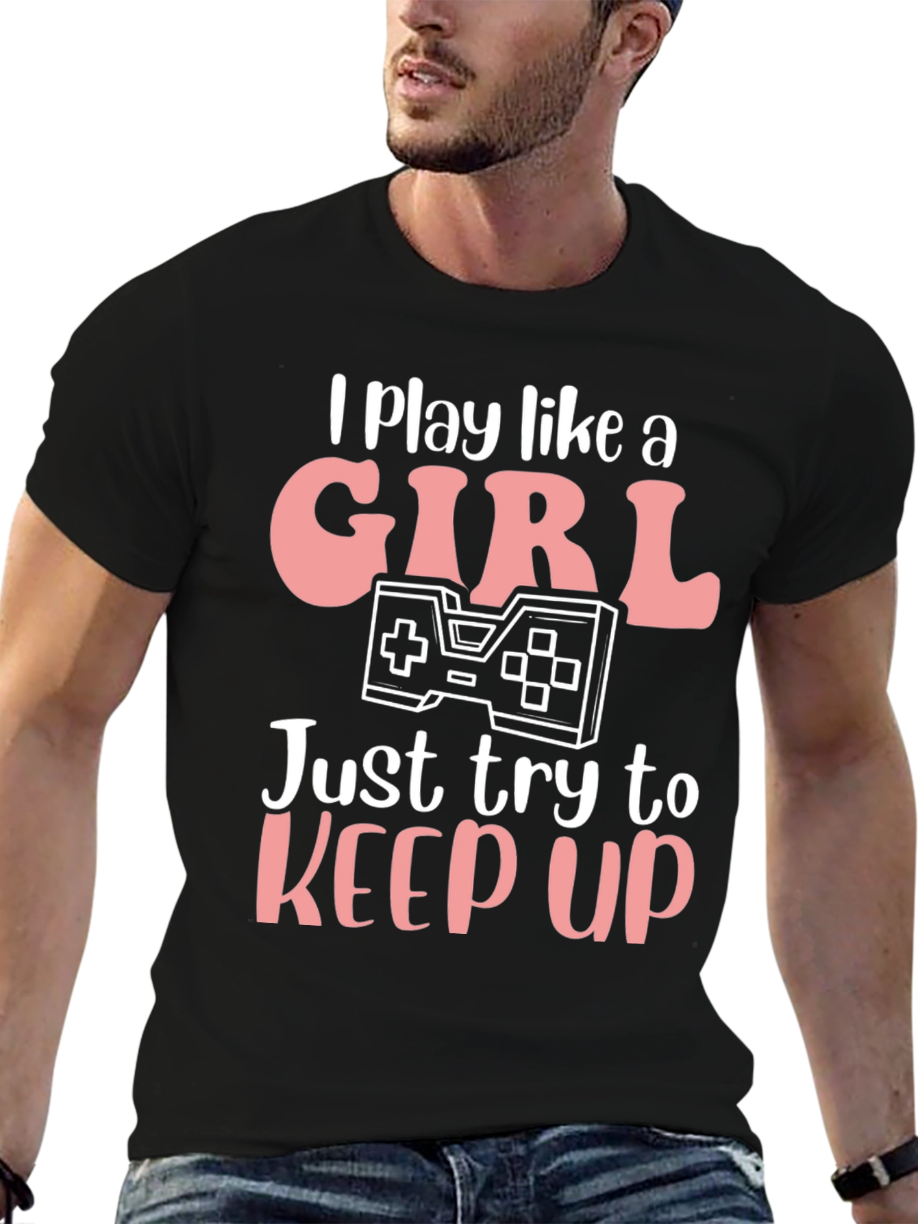I Play Like A Girl Gaming T-Shirt