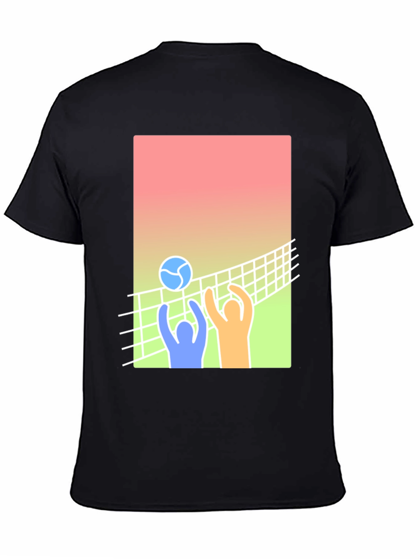 Volleyball Graphic Tee - Net Play T-Shirt