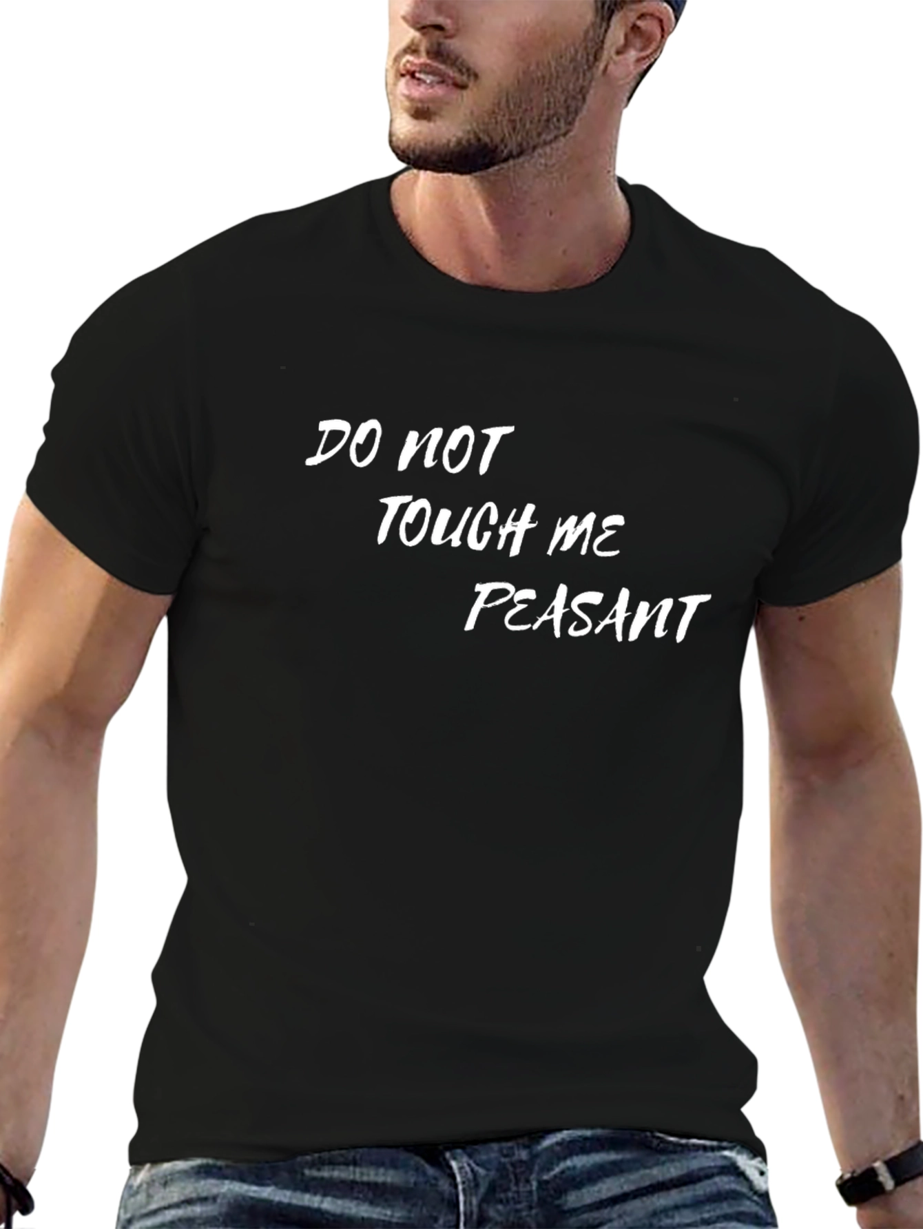 Do Not Touch Me Peasant Graphic Tee