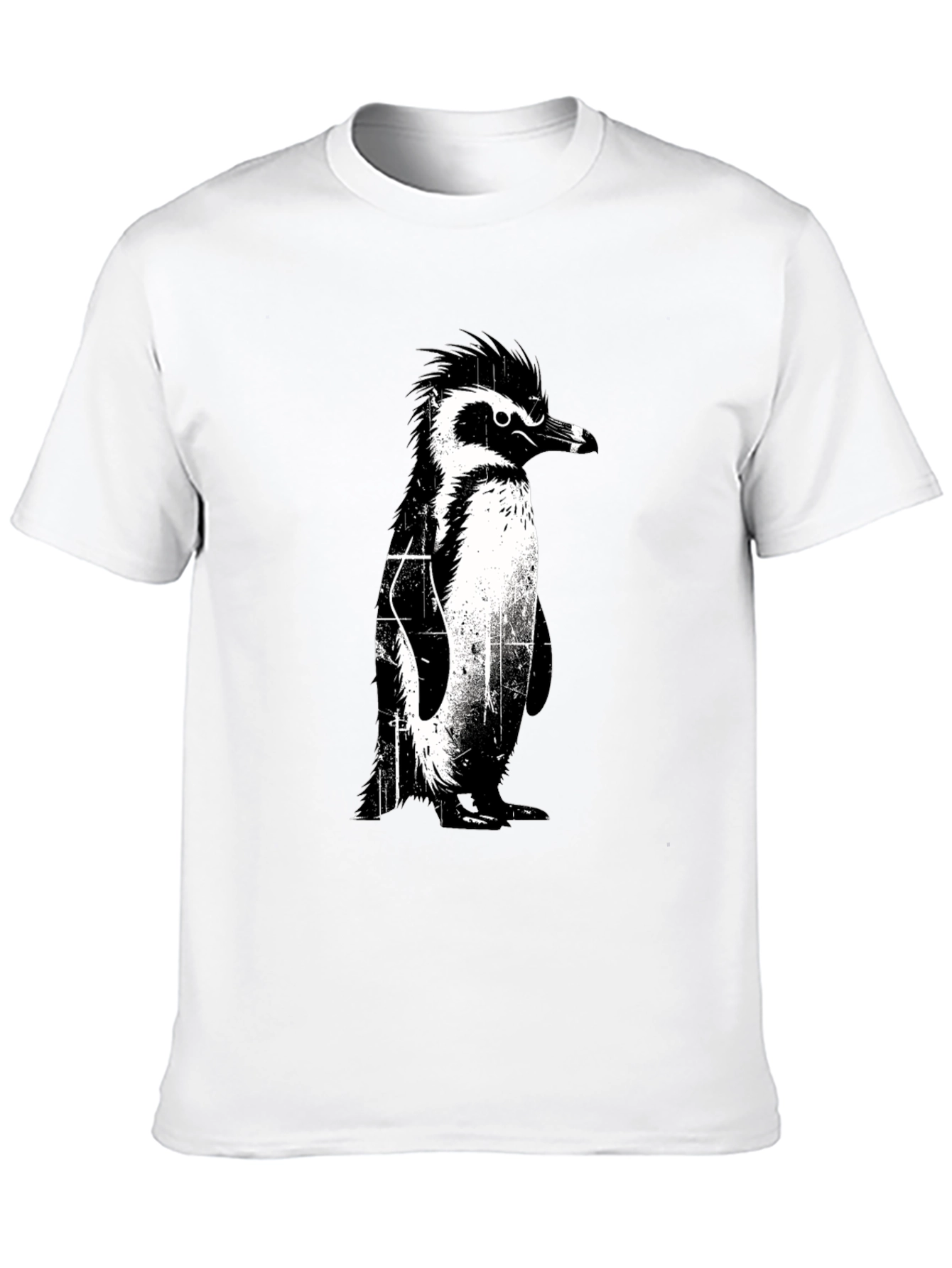 Penguin Graphic Black T-Shirt