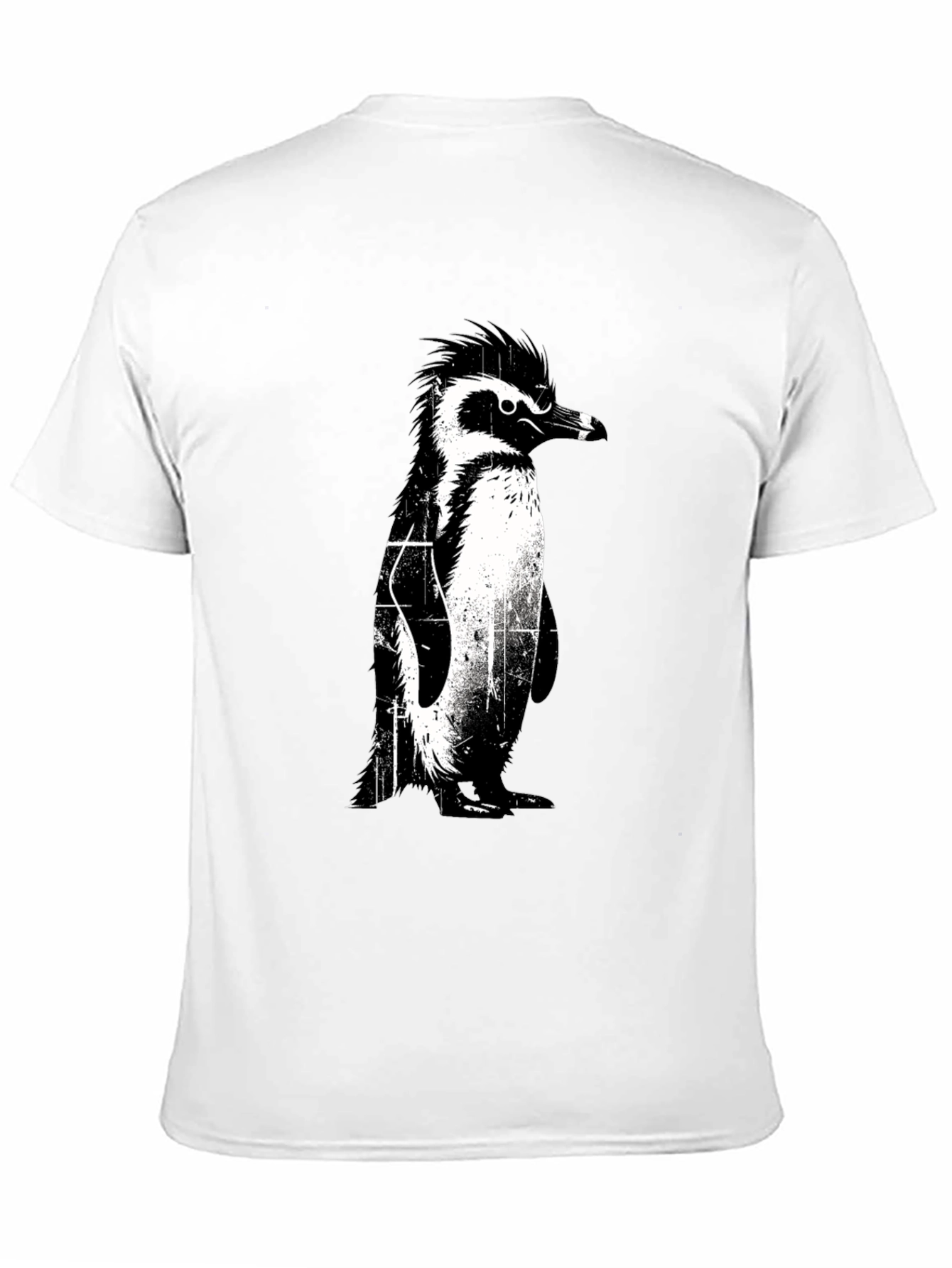 Penguin Graphic Black T-Shirt