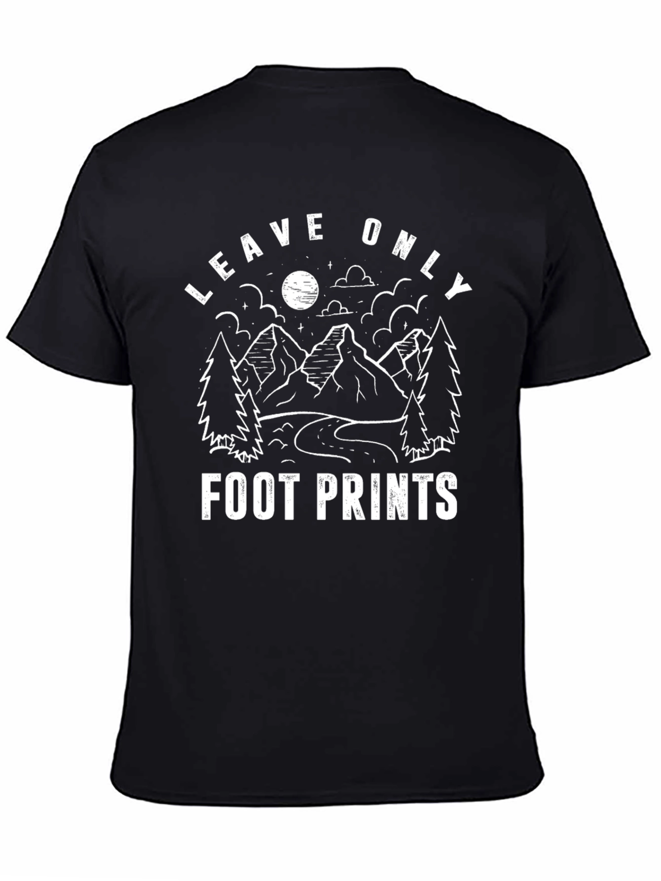 Leave Only Footprints Graphic Tee