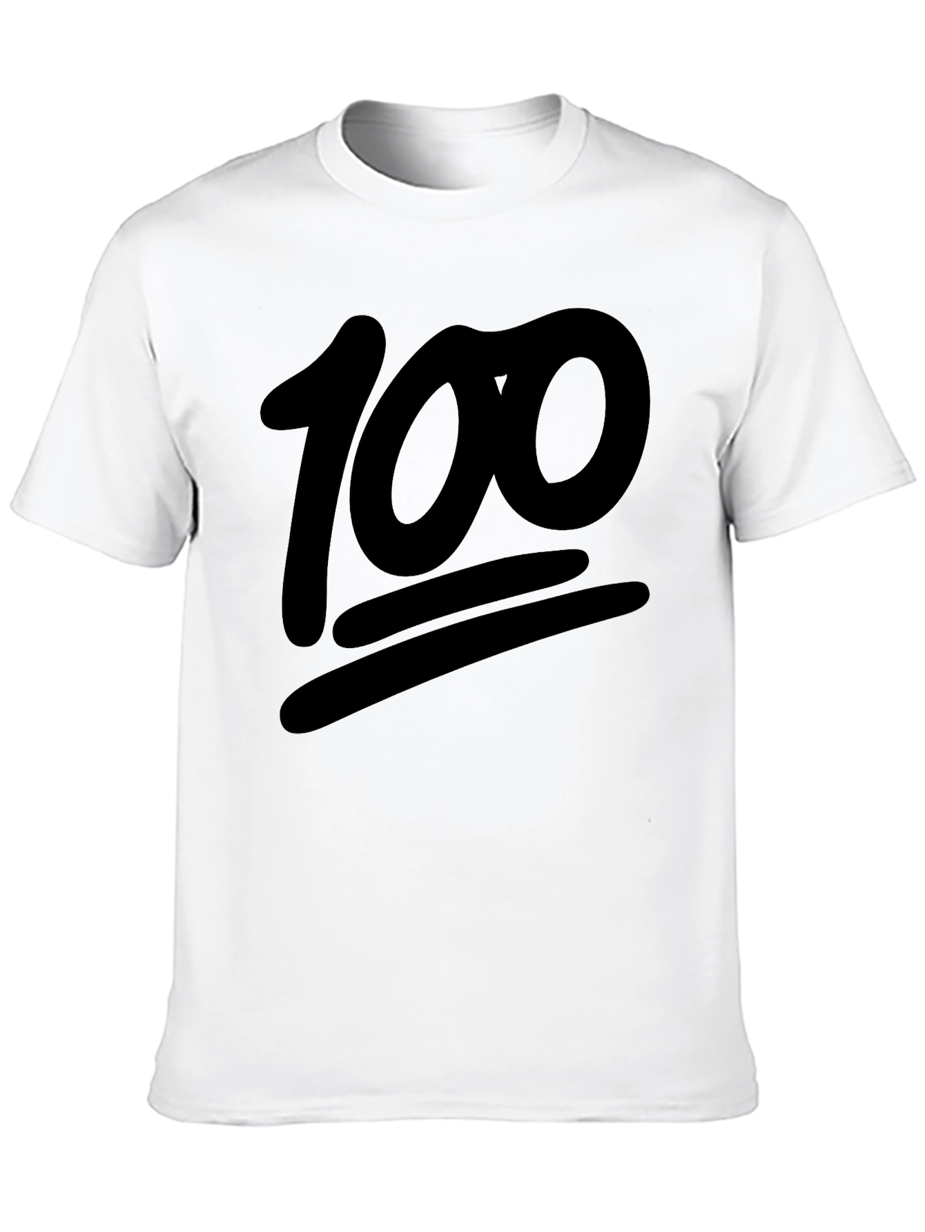 100 Emoji Black T-Shirt