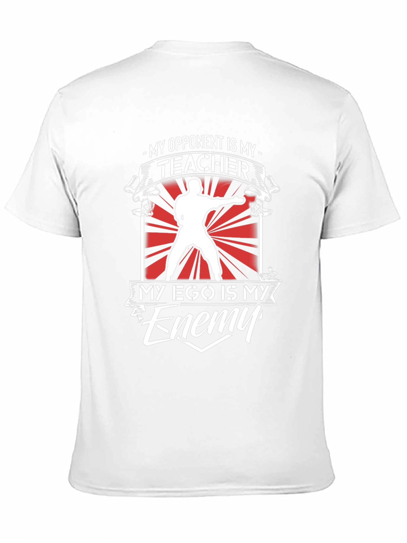 Martial Arts T-Shirt: Opponent Teacher Ego Enemy
