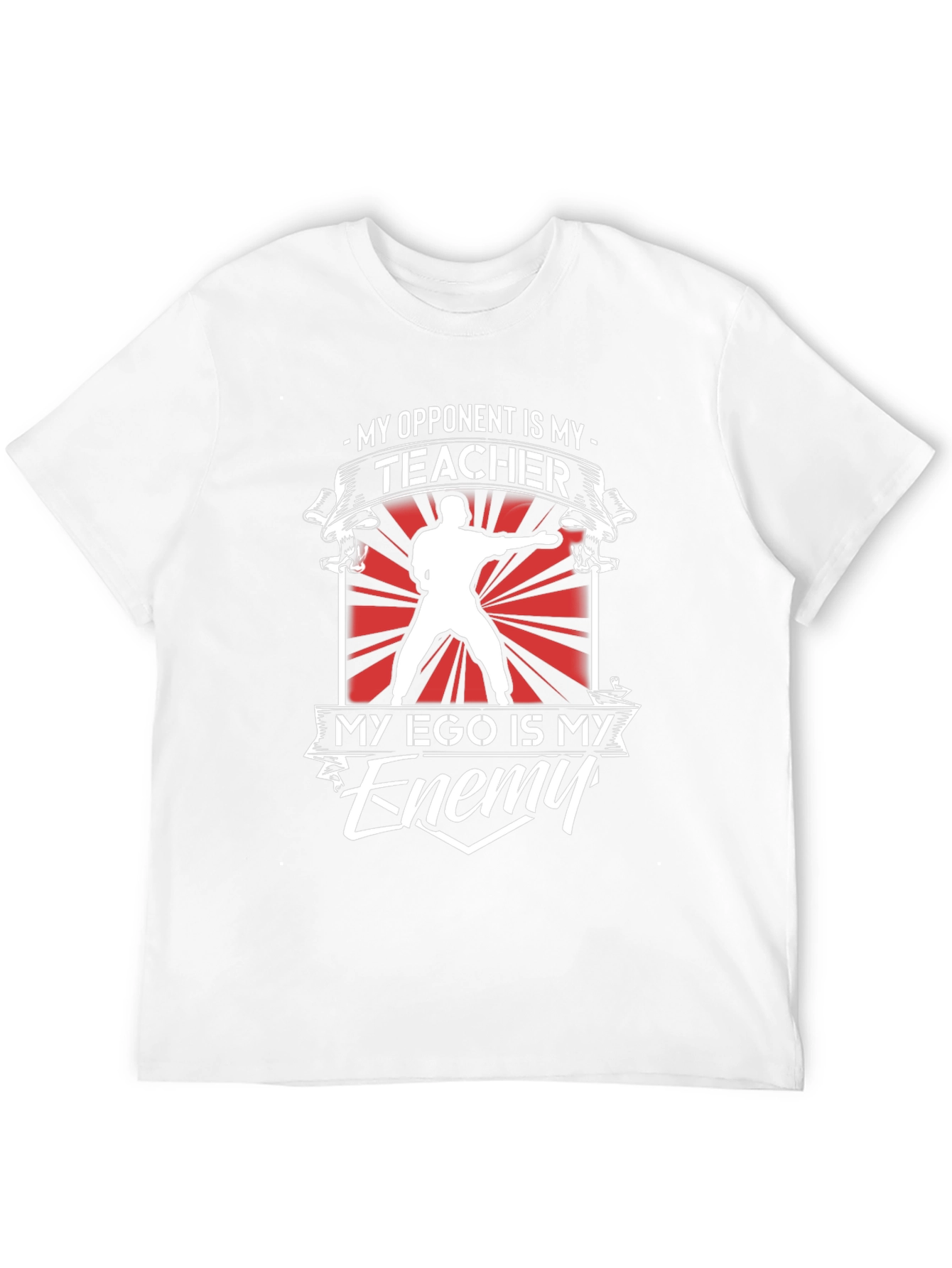 Martial Arts T-Shirt: Opponent Teacher Ego Enemy