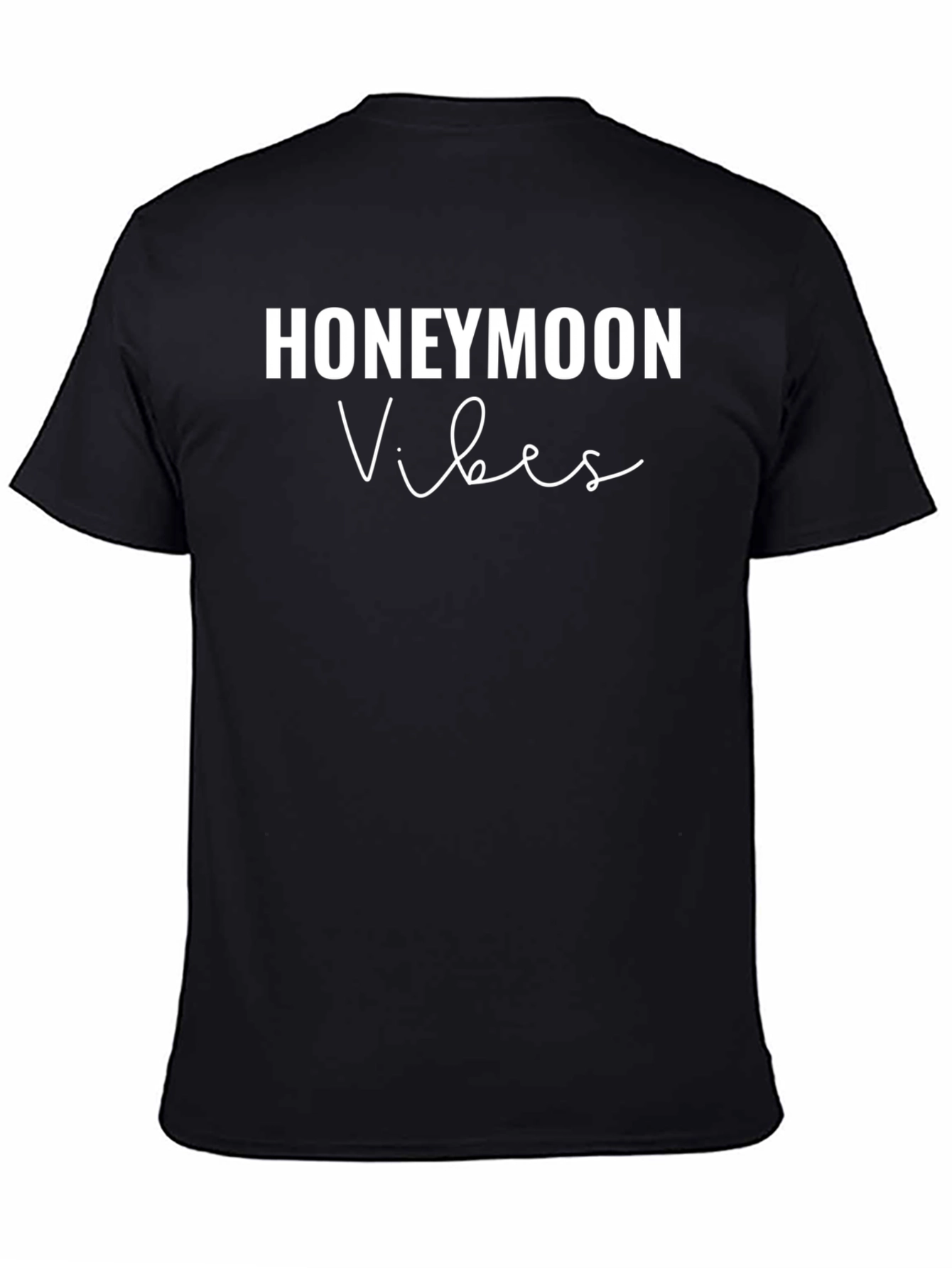 Honeymoon Vibes Graphic Tee - Soft Cotton Blend