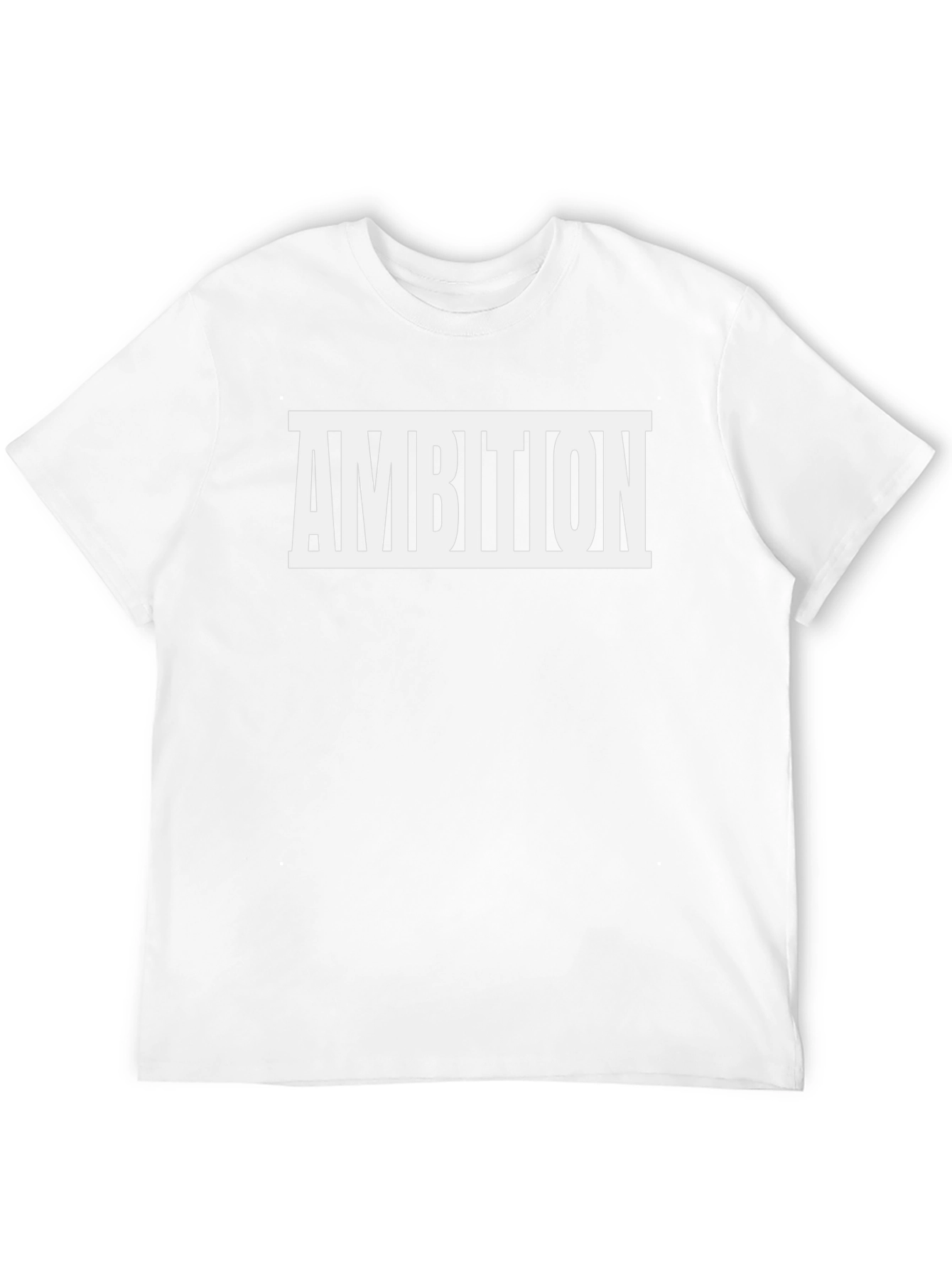 Ambition Graphic Tee - Black Cotton Blend