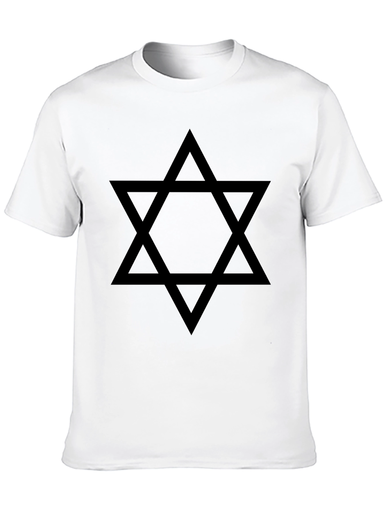 Black Star of David T-Shirt
