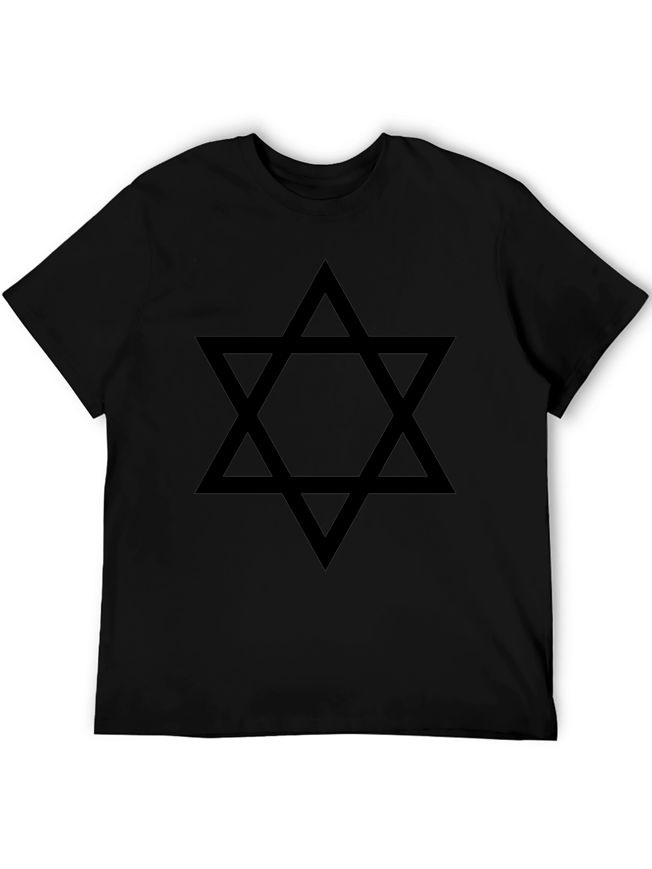 Black Star of David T-Shirt