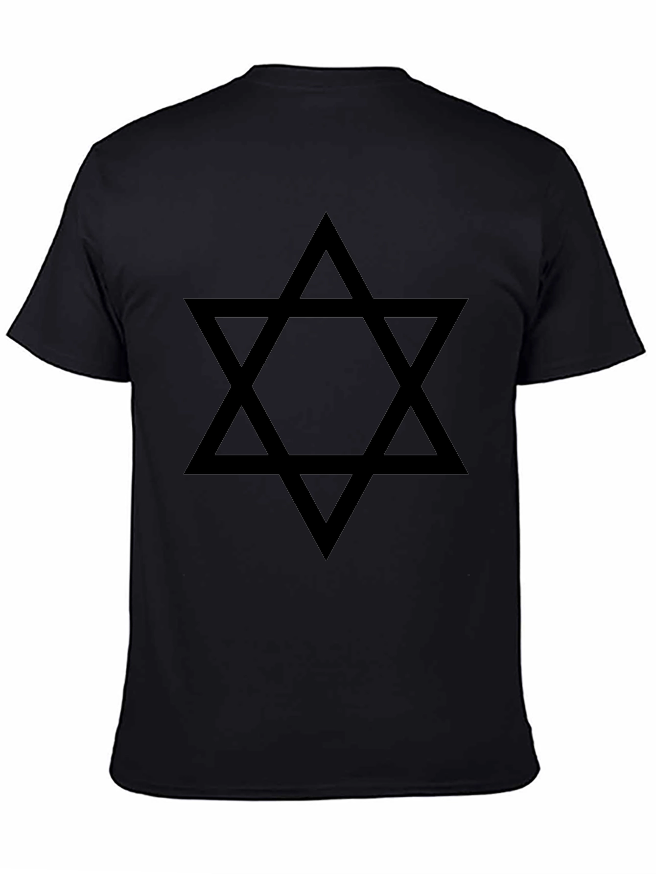 Black Star of David T-Shirt