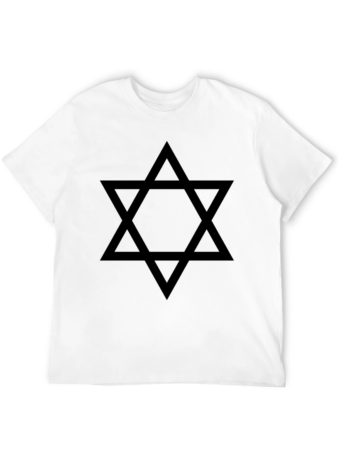 Black Star of David T-Shirt