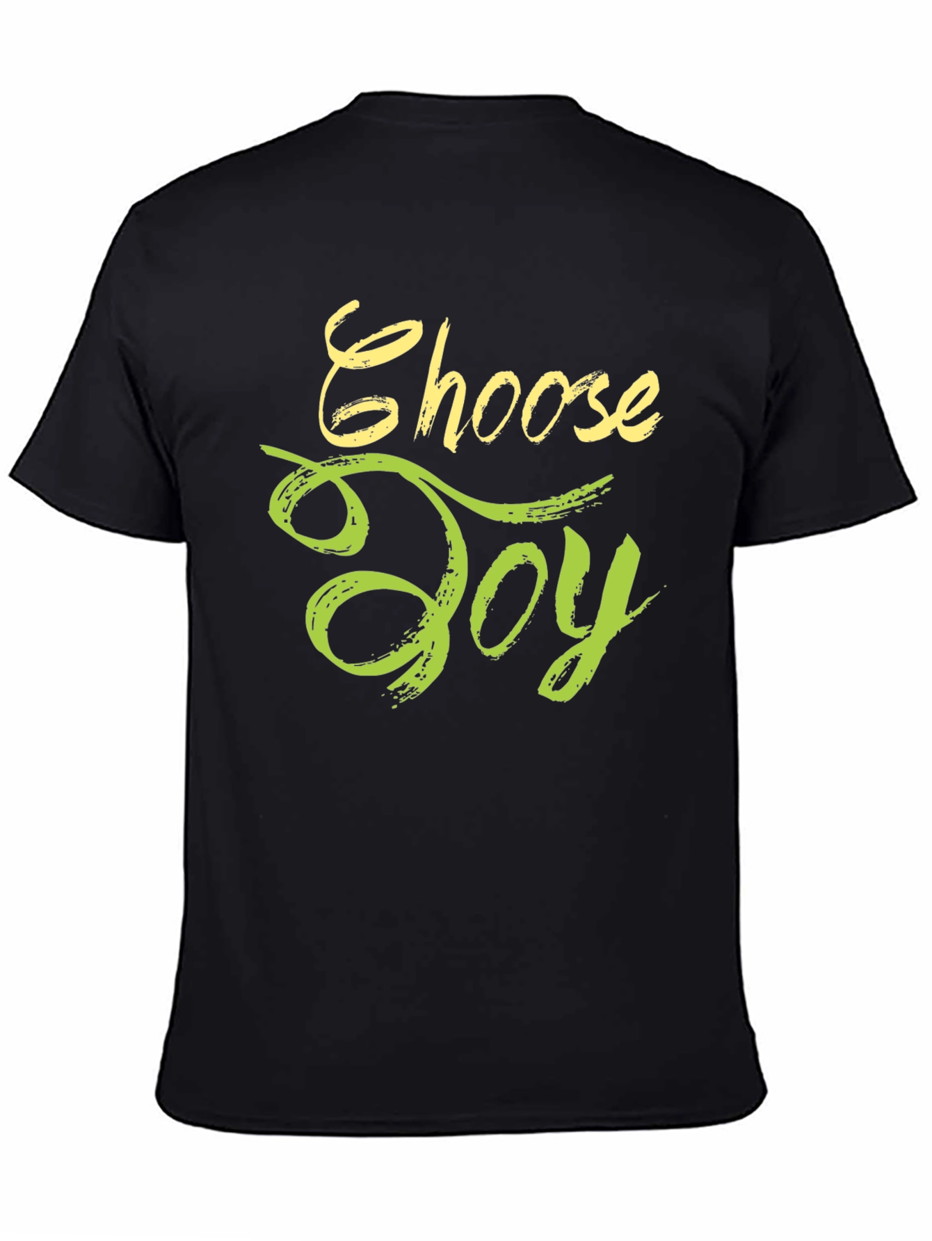 Choose Joy Graphic Tee - Black Unisex T-Shirt