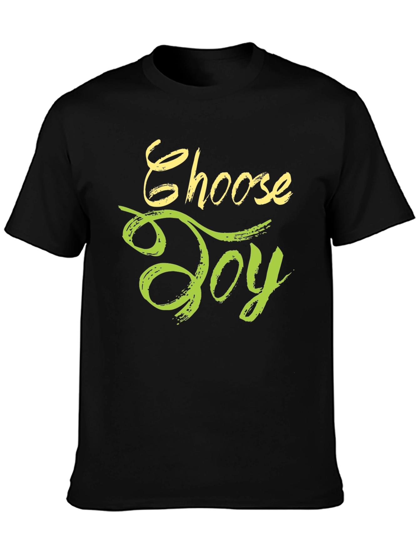 Choose Joy Graphic Tee - Black Unisex T-Shirt