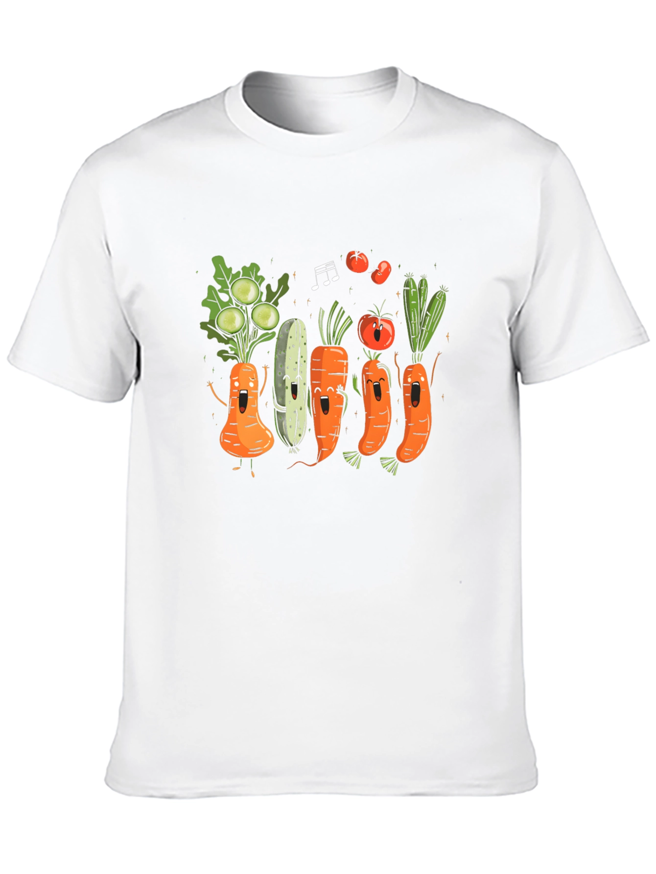 Vegetable Band T-Shirt: Fun Foodie Fashion