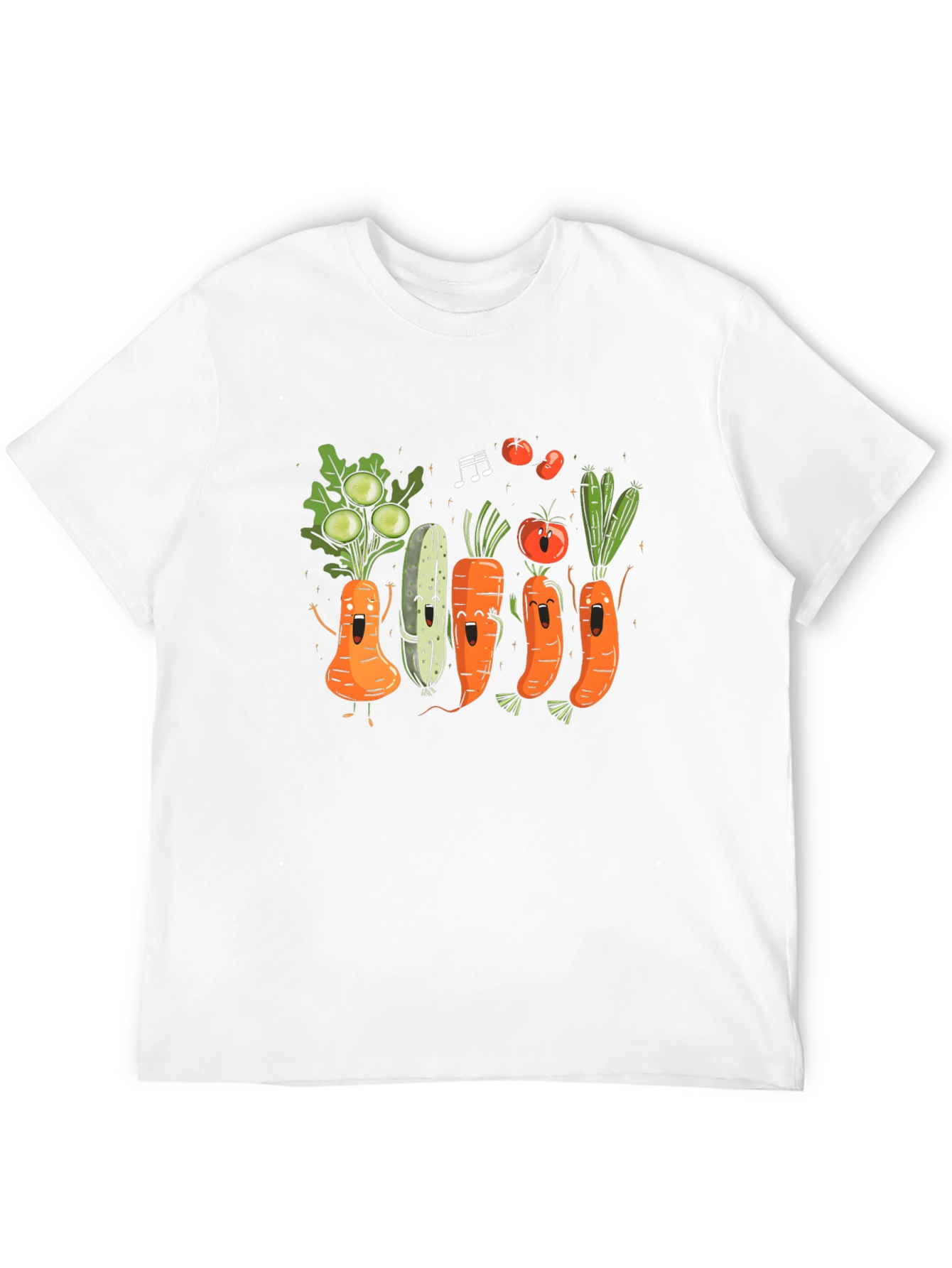 Vegetable Band T-Shirt: Fun Foodie Fashion