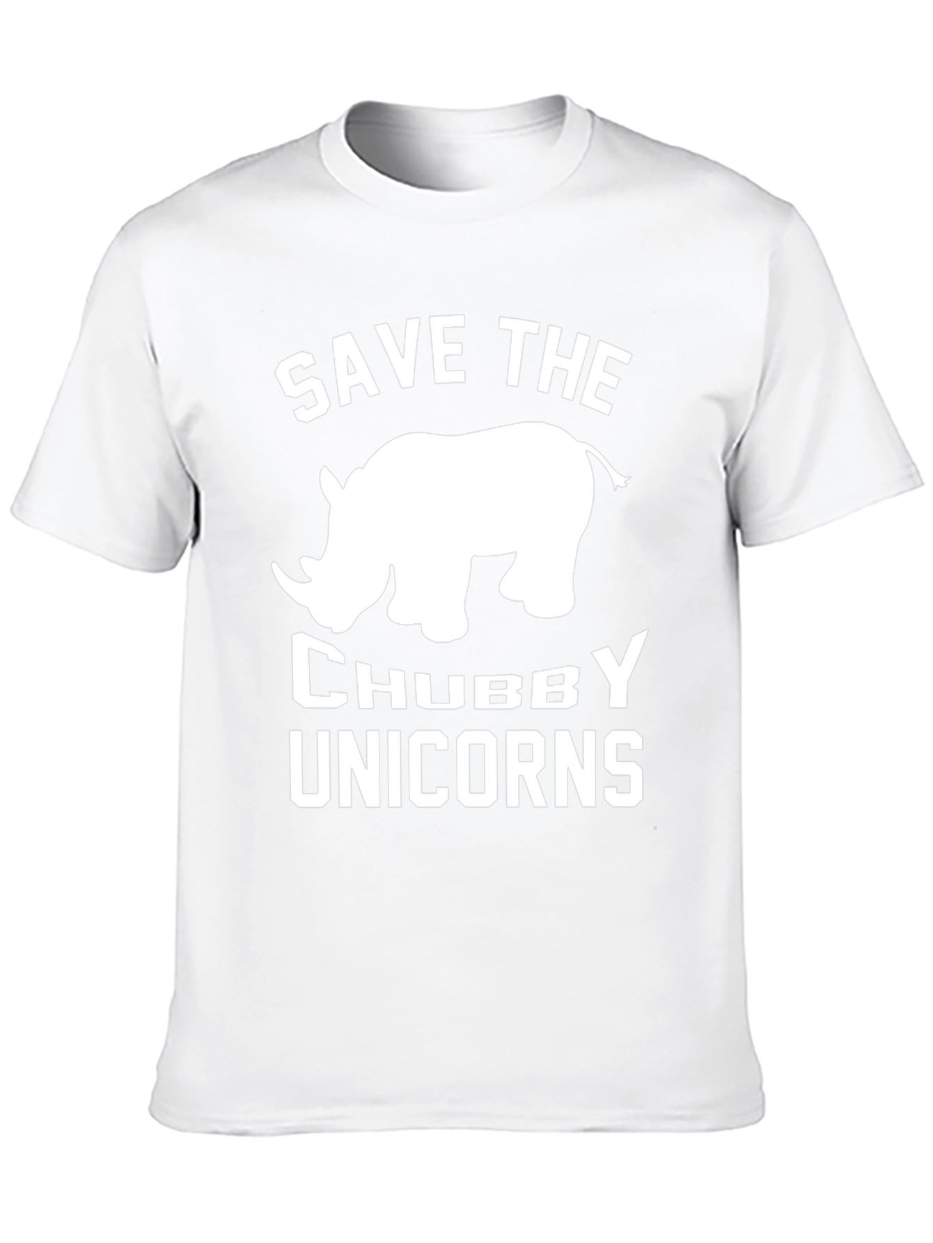 Save the Chubby Unicorns Graphic Tee