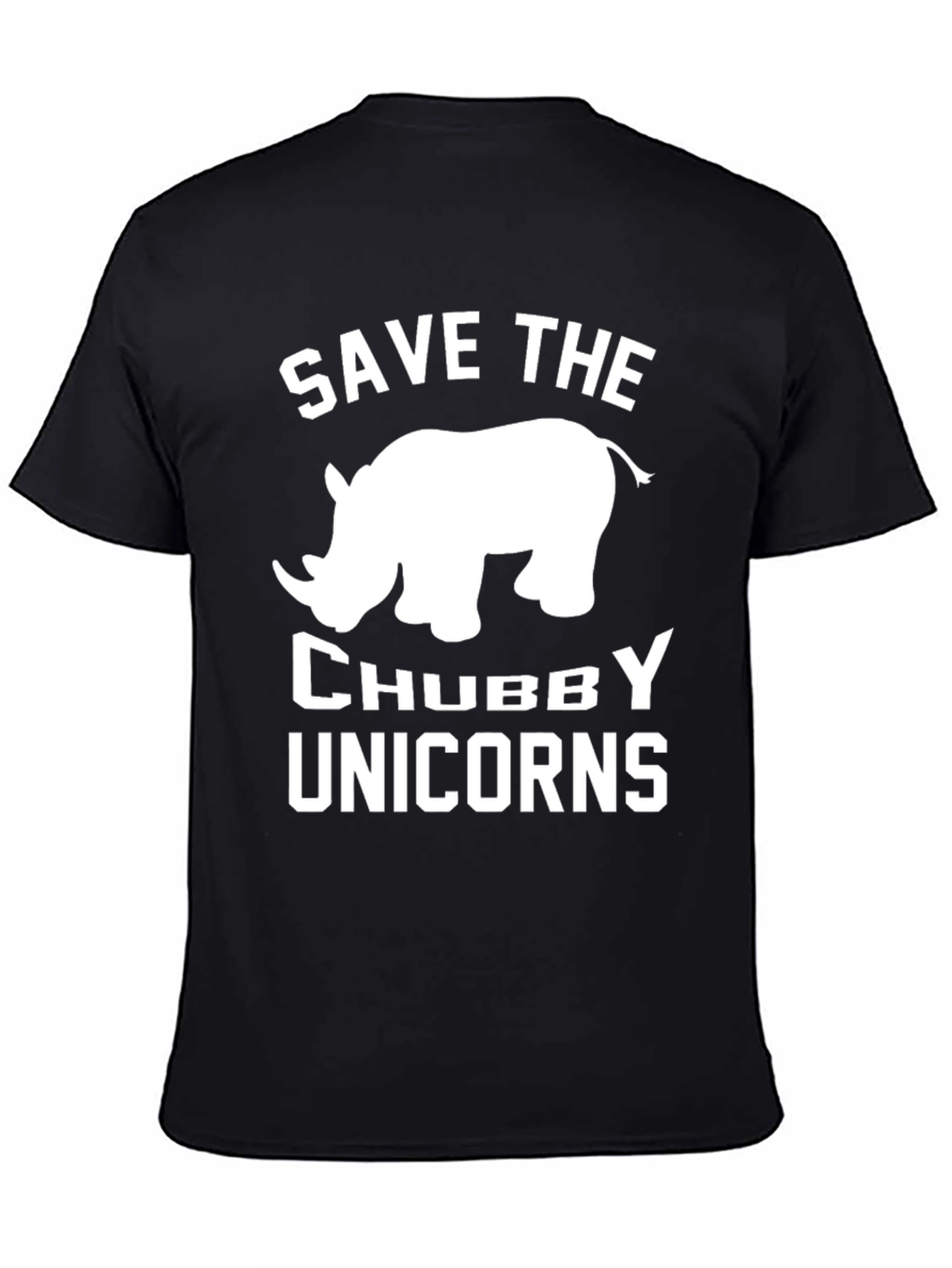 Save the Chubby Unicorns Graphic Tee