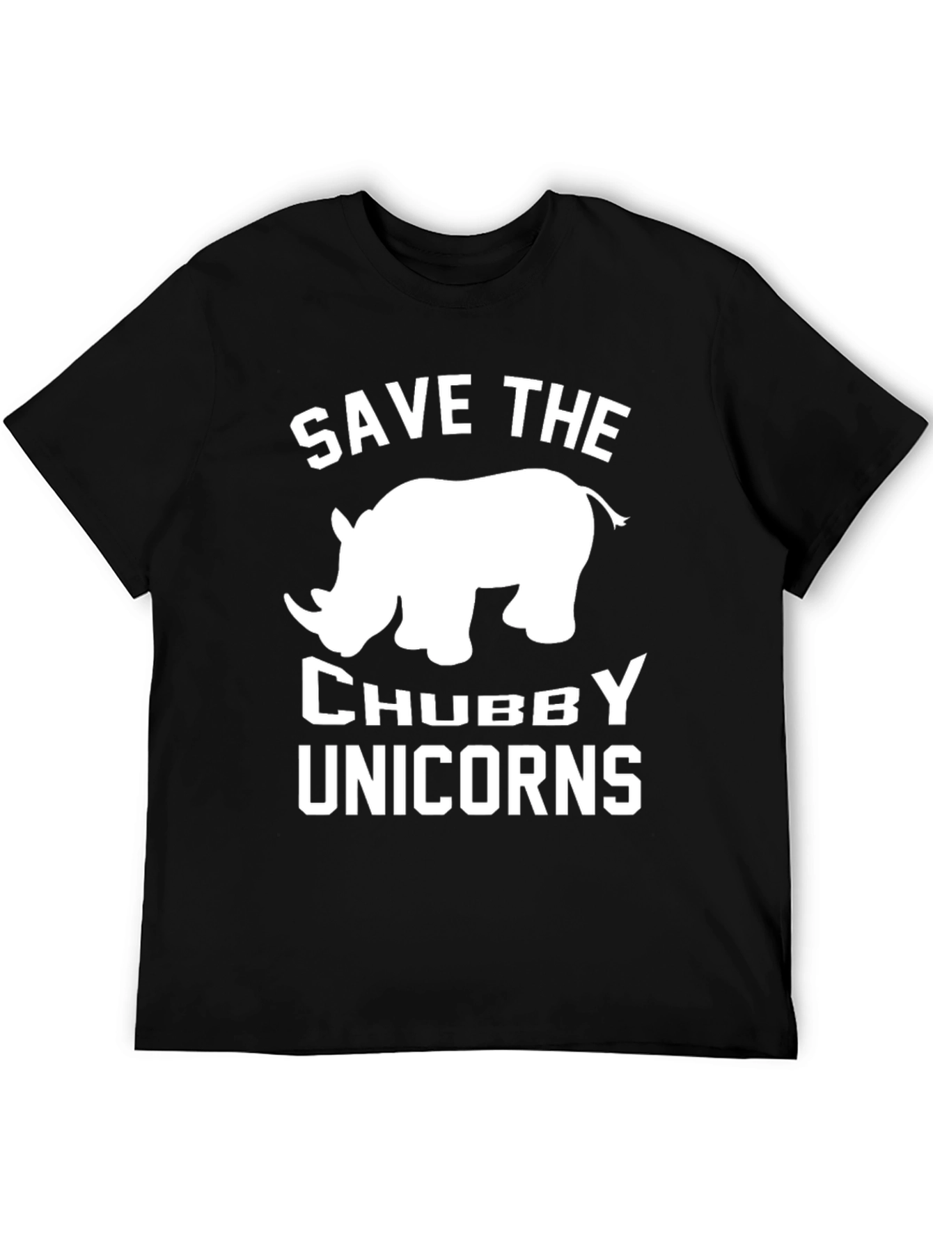 Save the Chubby Unicorns Graphic Tee