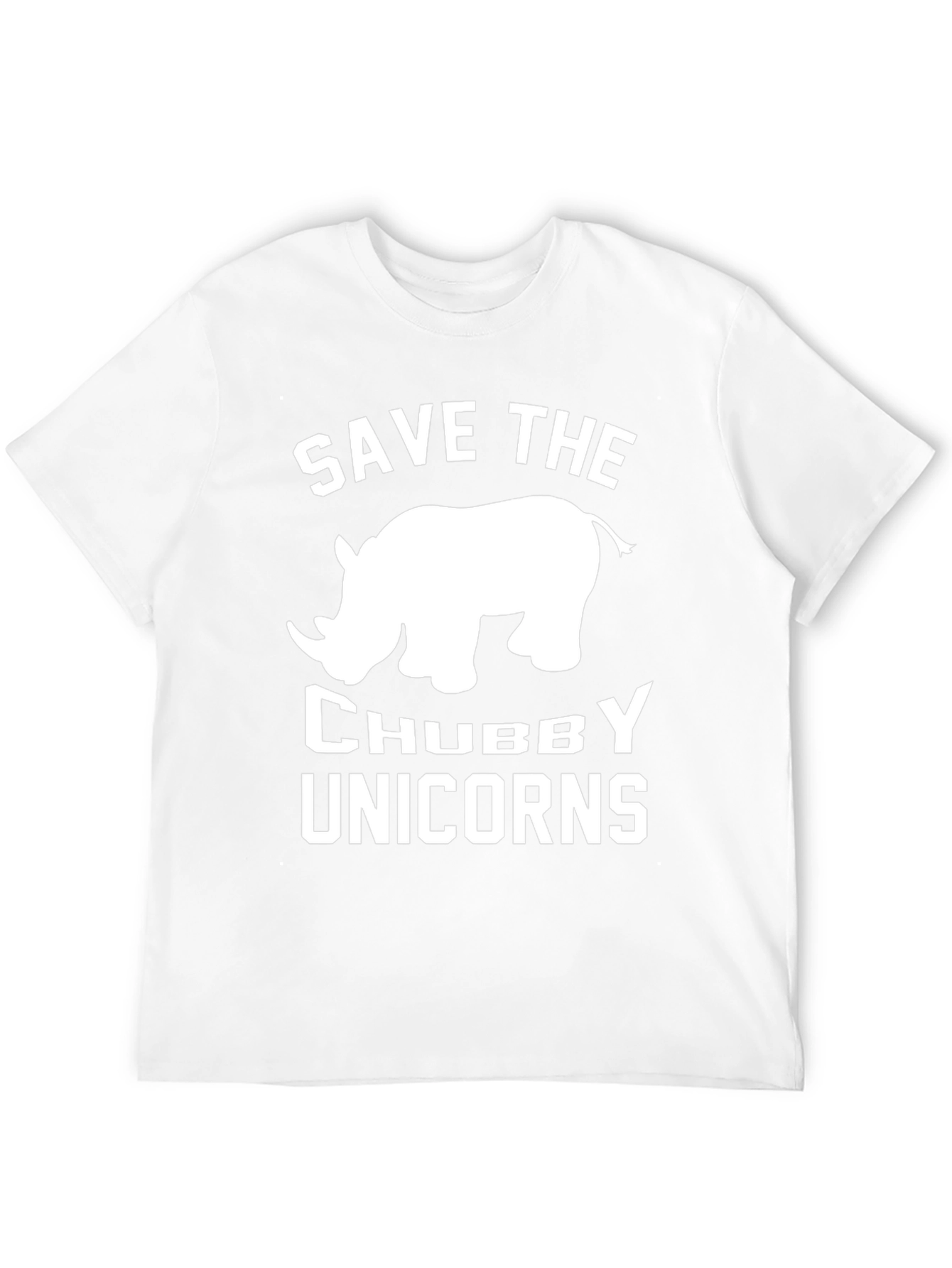 Save the Chubby Unicorns Graphic Tee