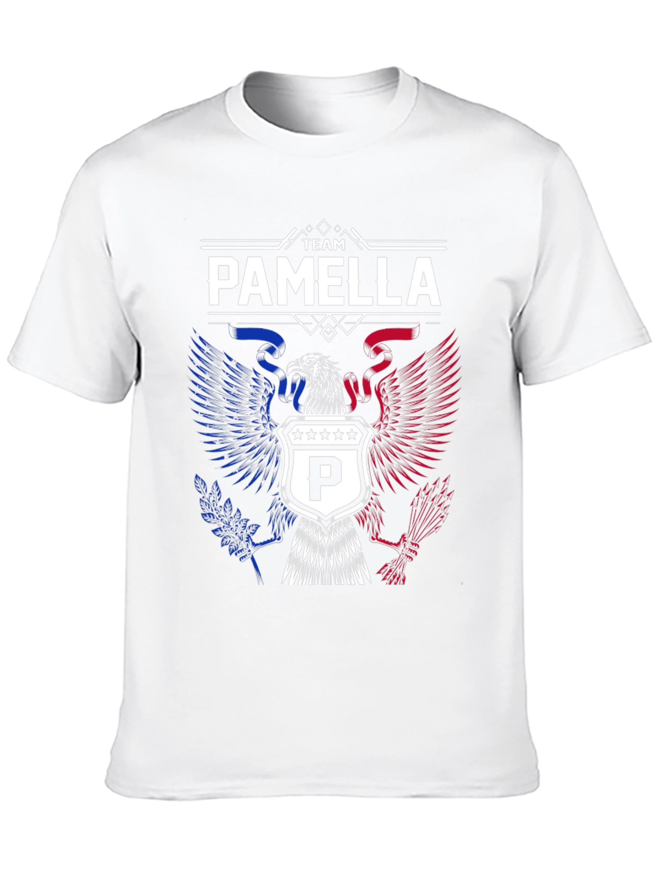 Team Pamella Patriotic Eagle Graphic Tee