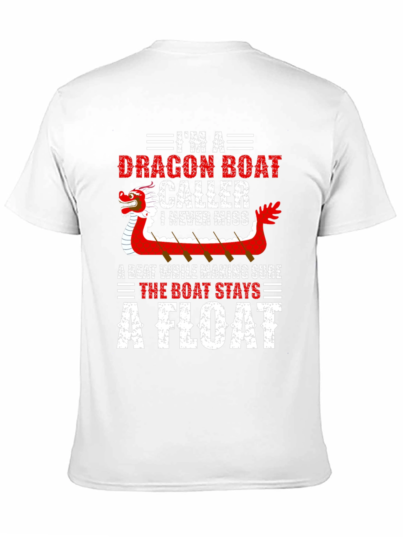 Dragon Boat Caller T-Shirt - Never Miss a Beat!
