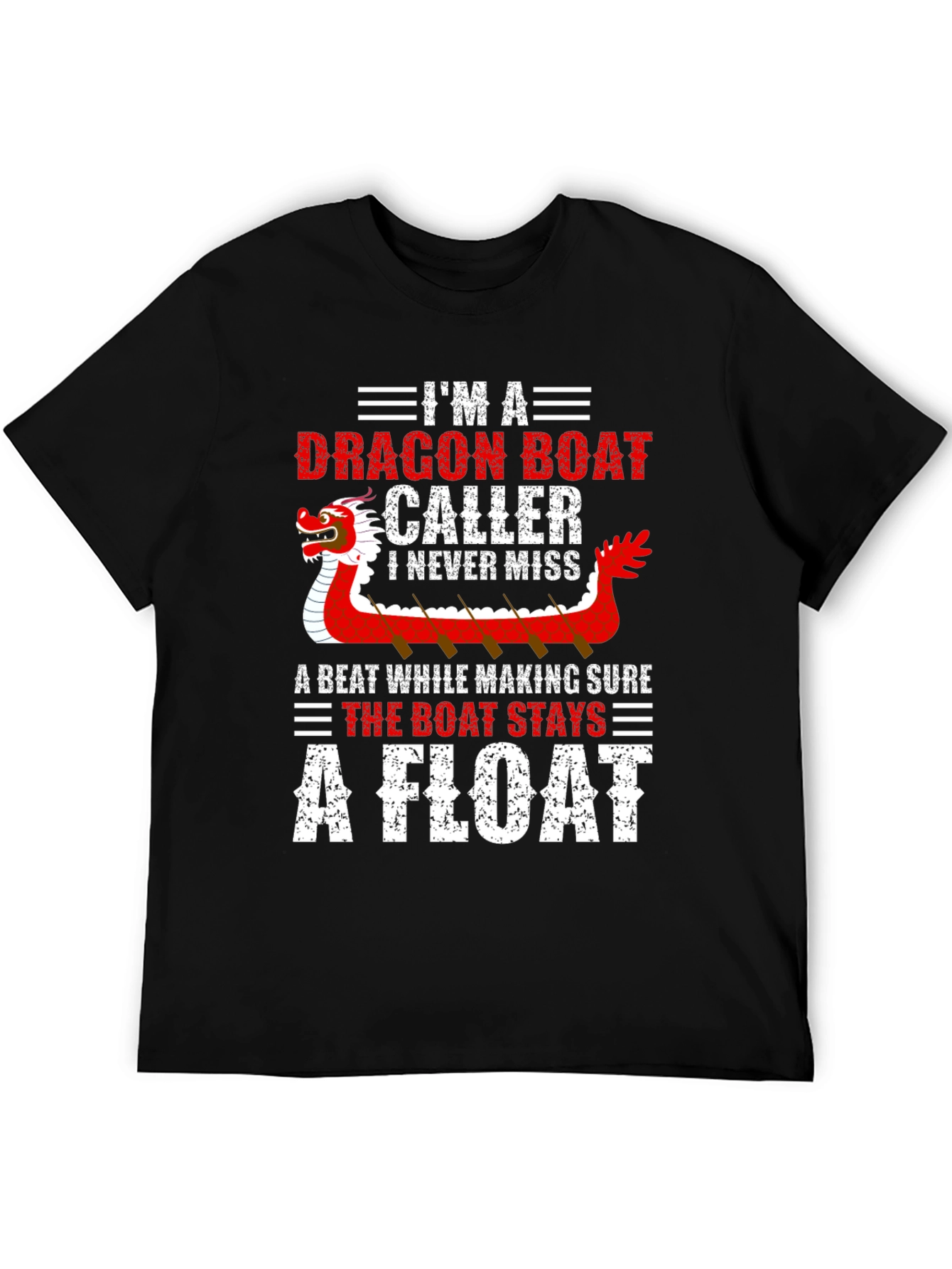 Dragon Boat Caller T-Shirt - Never Miss a Beat!