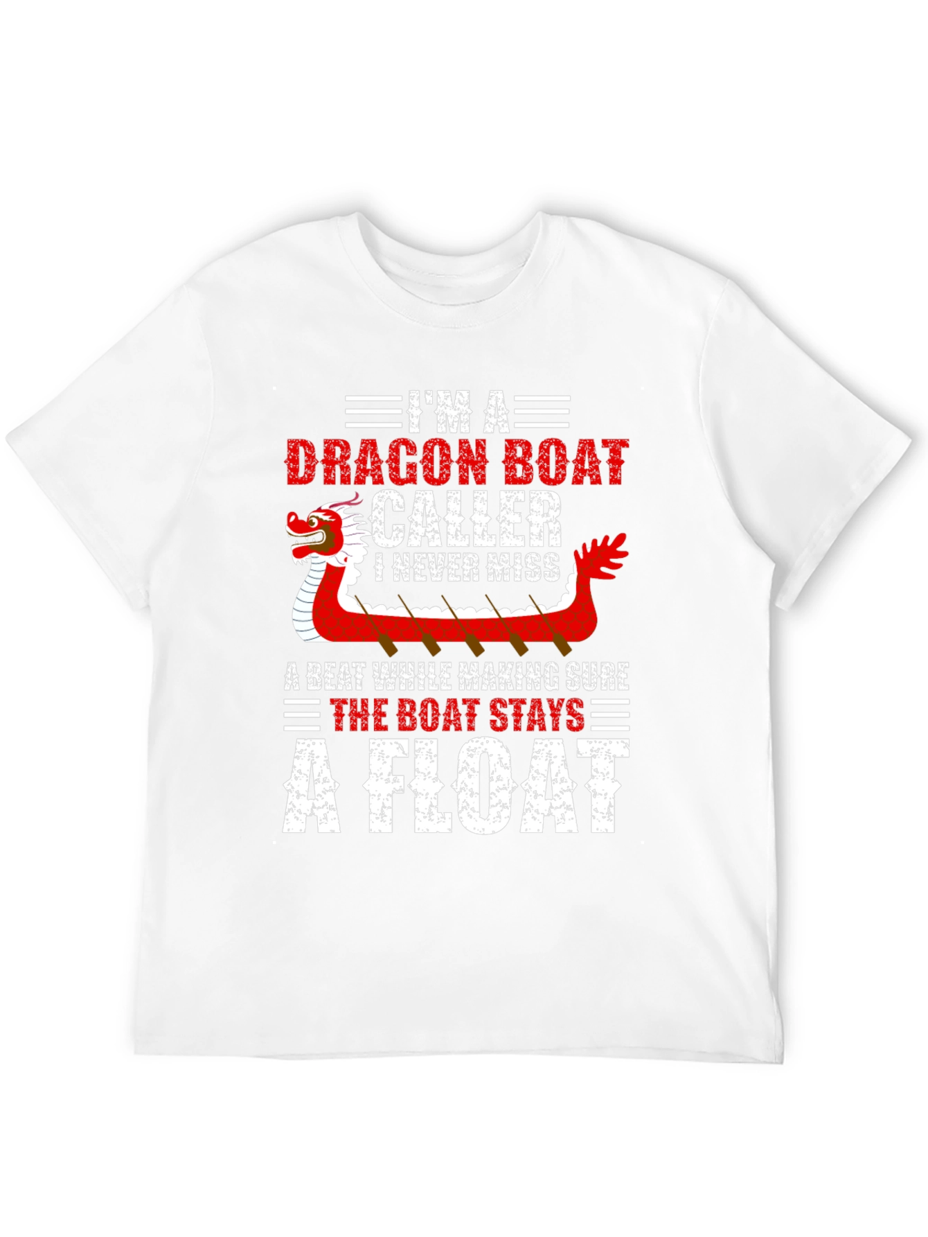 Dragon Boat Caller T-Shirt - Never Miss a Beat!