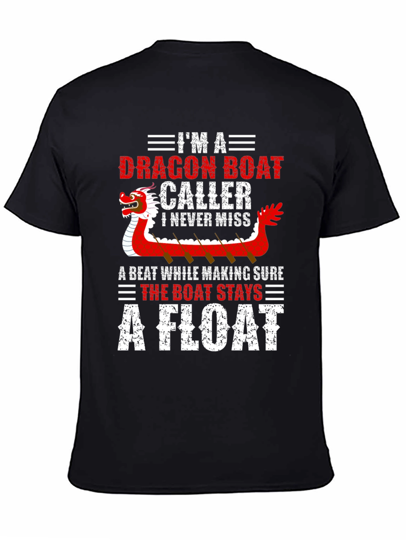 Dragon Boat Caller T-Shirt - Never Miss a Beat!
