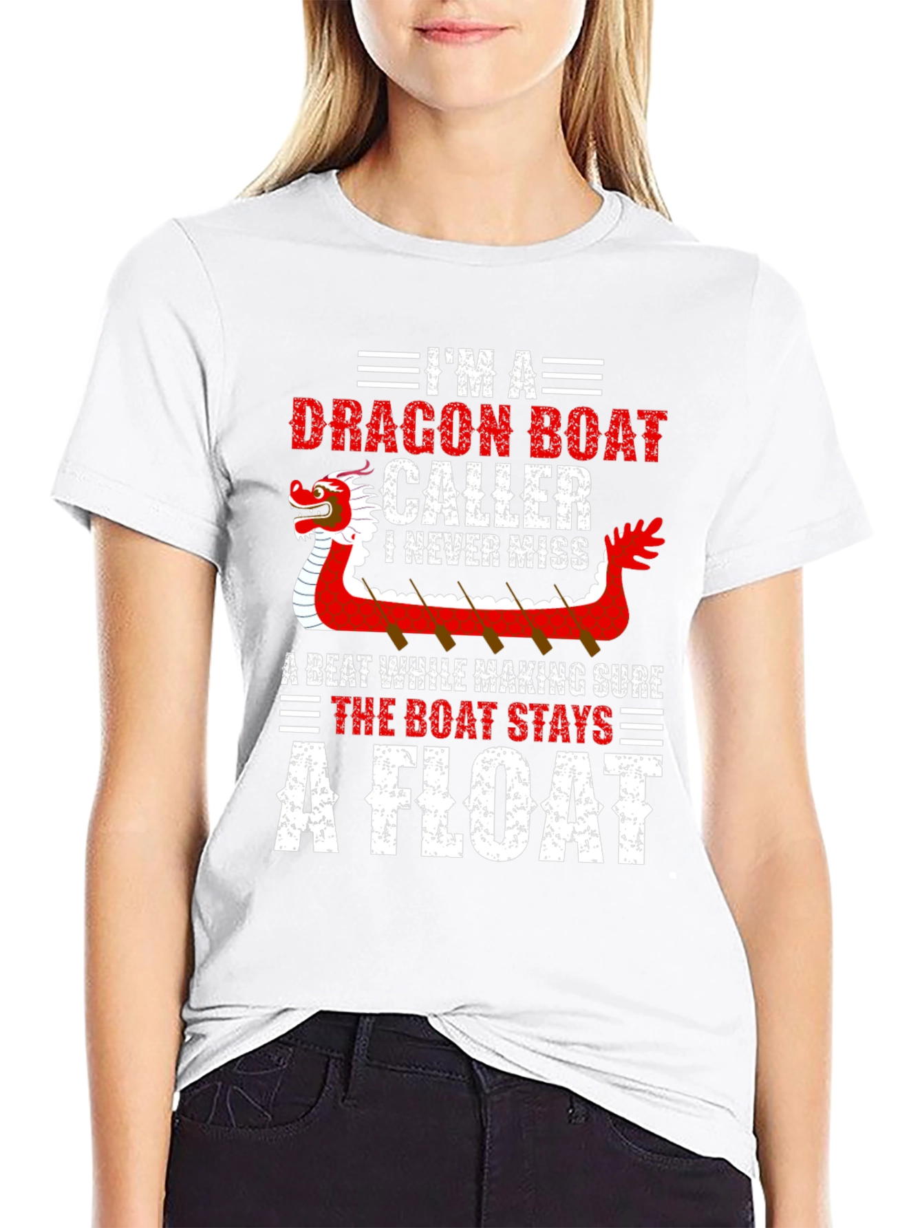 Dragon Boat Caller T-Shirt - Never Miss a Beat!