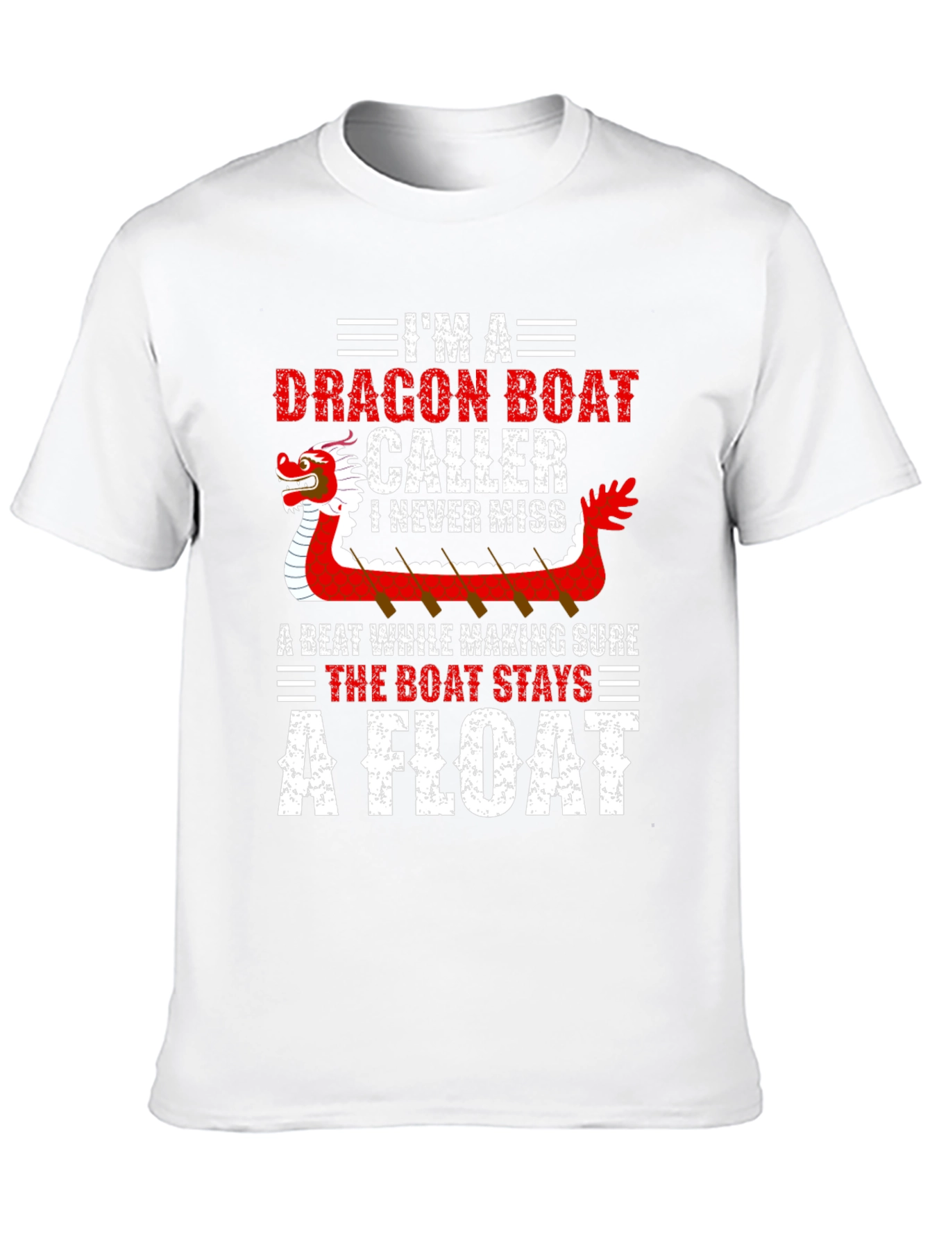Dragon Boat Caller T-Shirt - Never Miss a Beat!