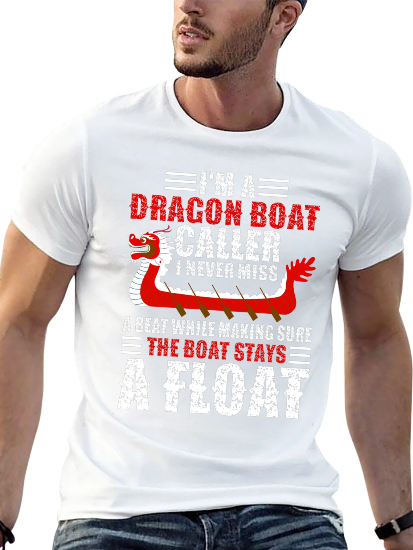 Dragon Boat Caller T-Shirt - Never Miss a Beat!