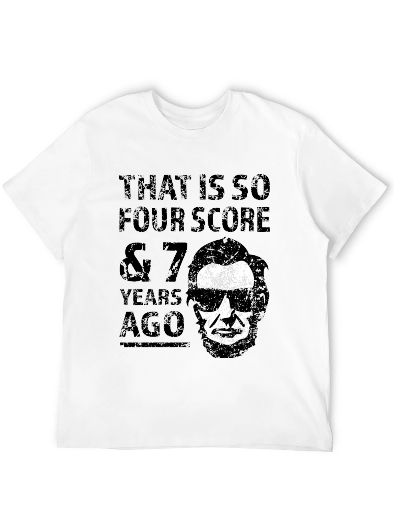 Abraham Lincoln Four Score T-Shirt