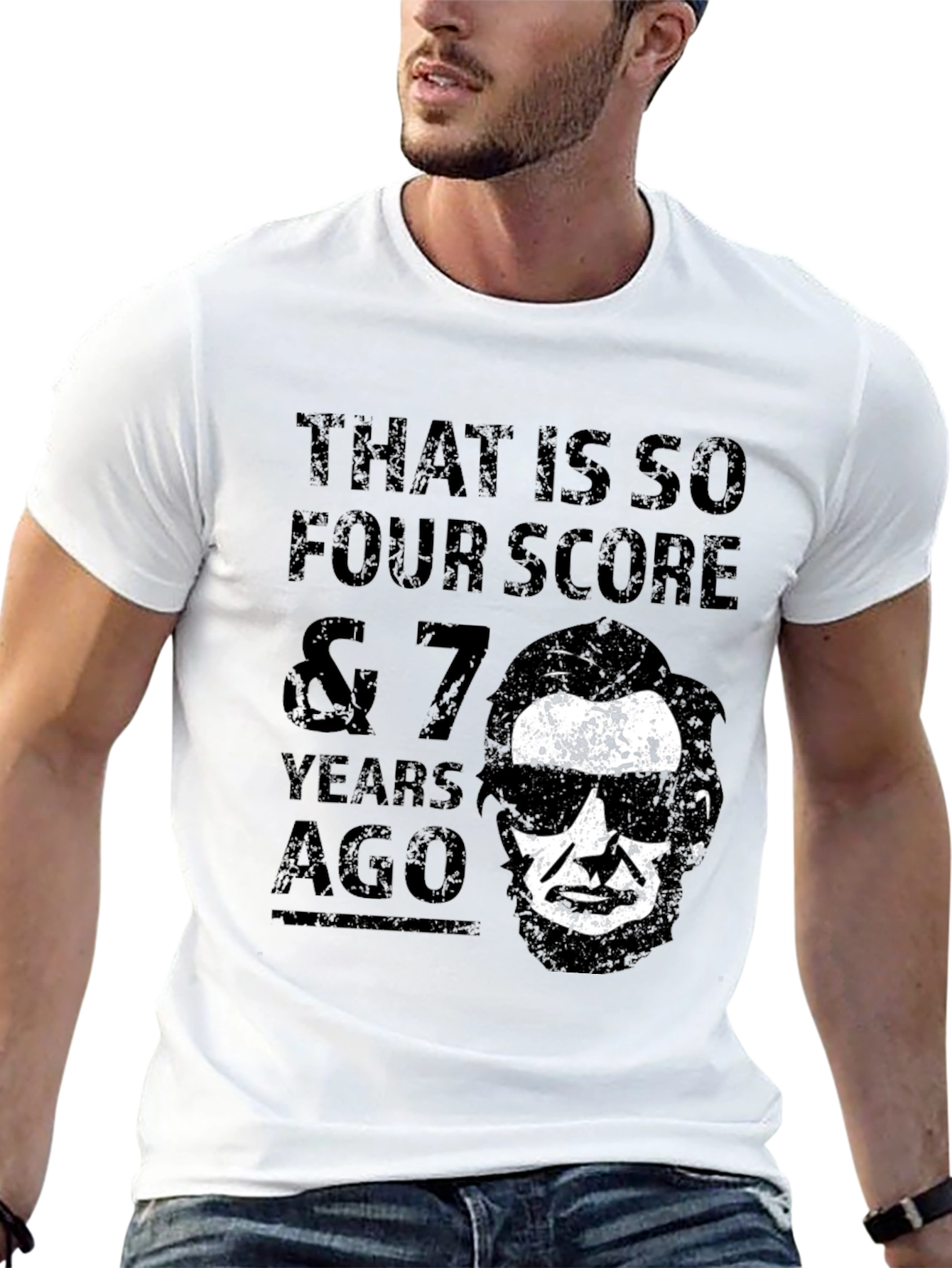 Abraham Lincoln Four Score T-Shirt