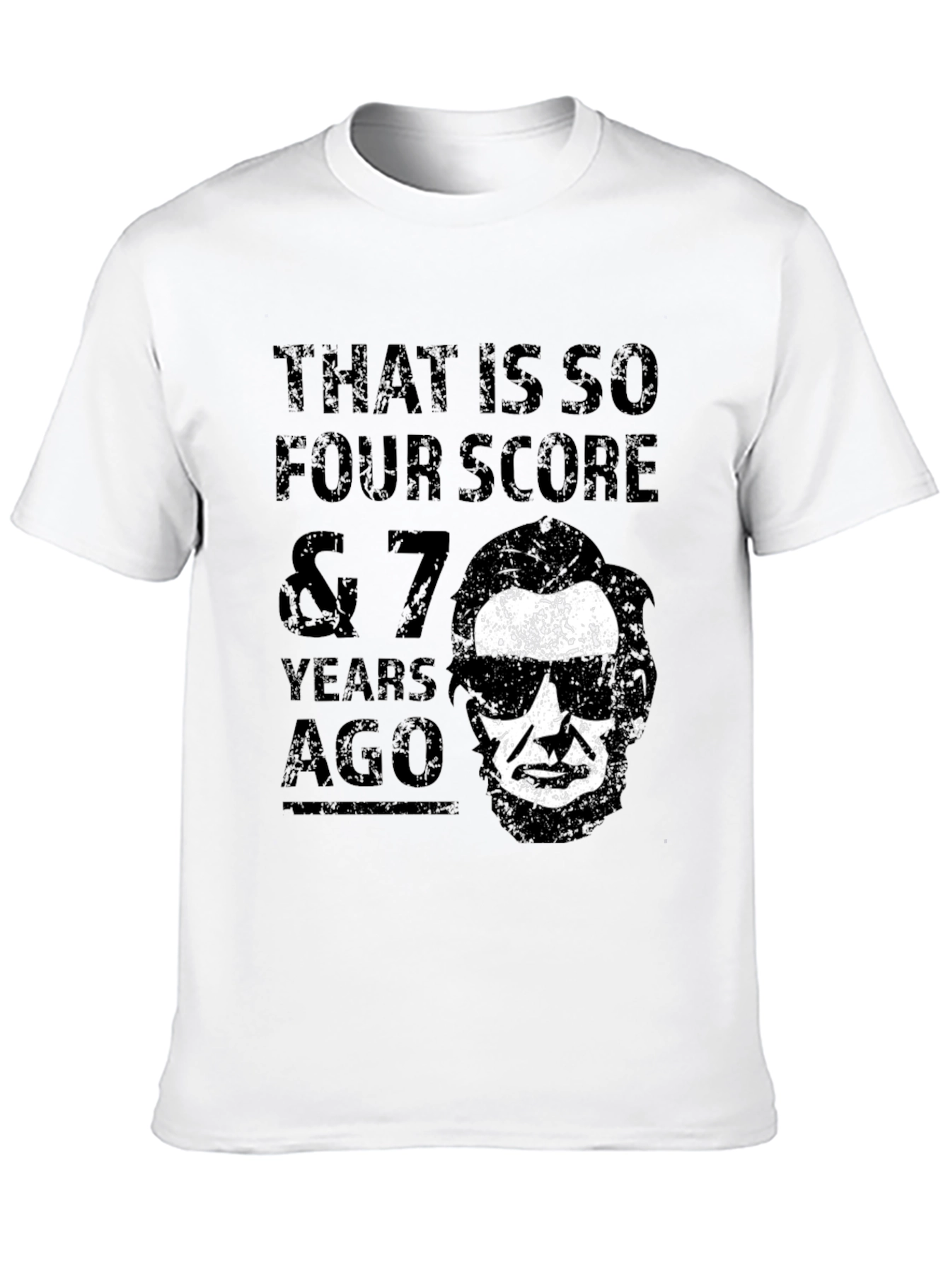 Abraham Lincoln Four Score T-Shirt