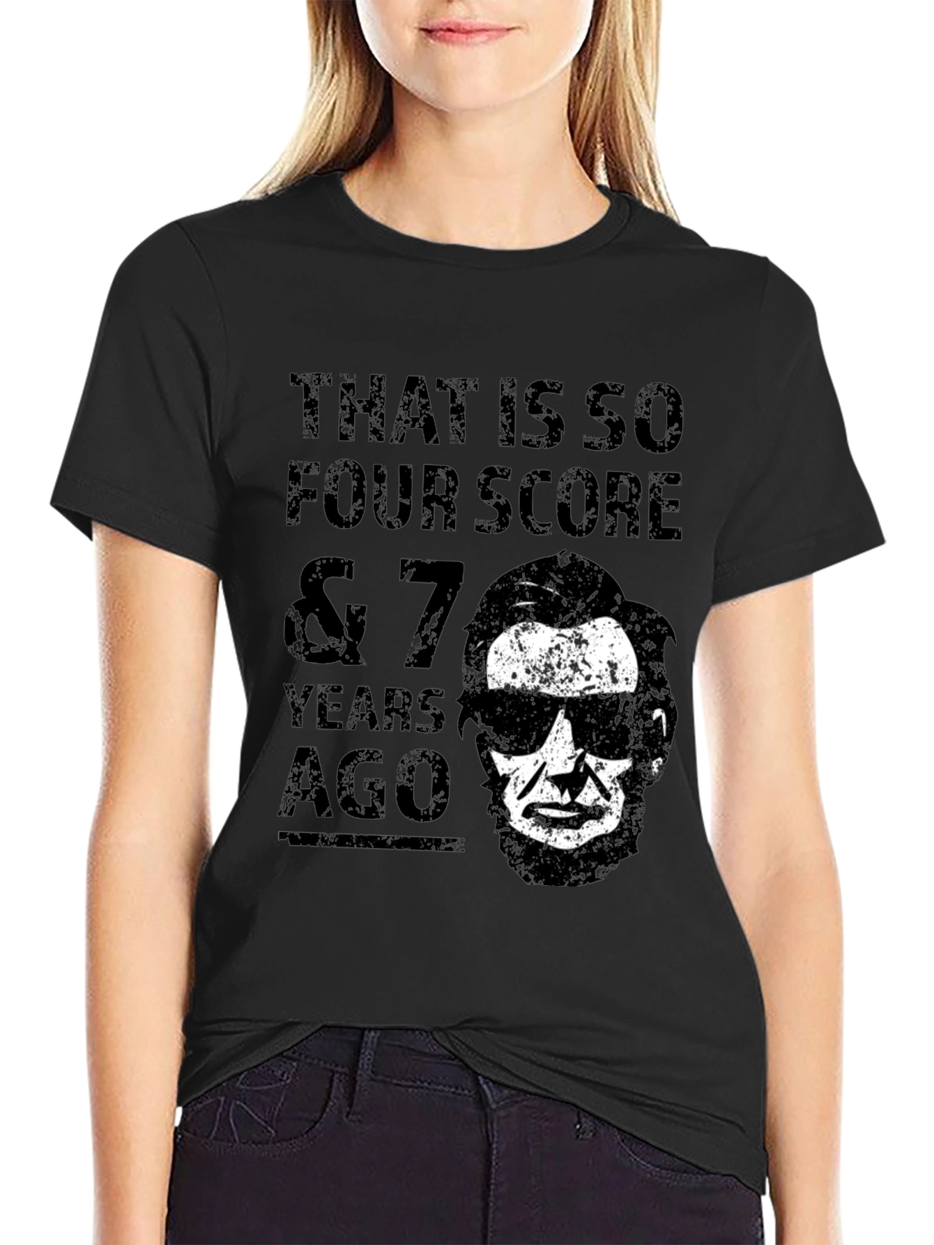 Abraham Lincoln Four Score T-Shirt