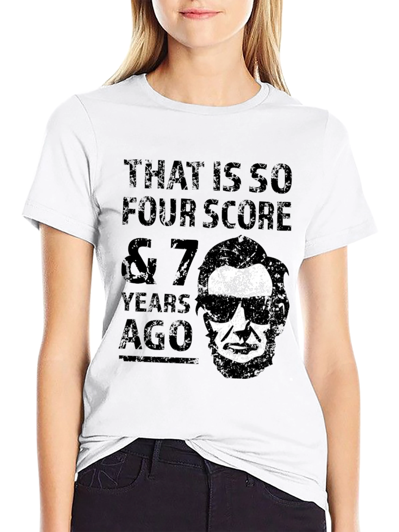 Abraham Lincoln Four Score T-Shirt
