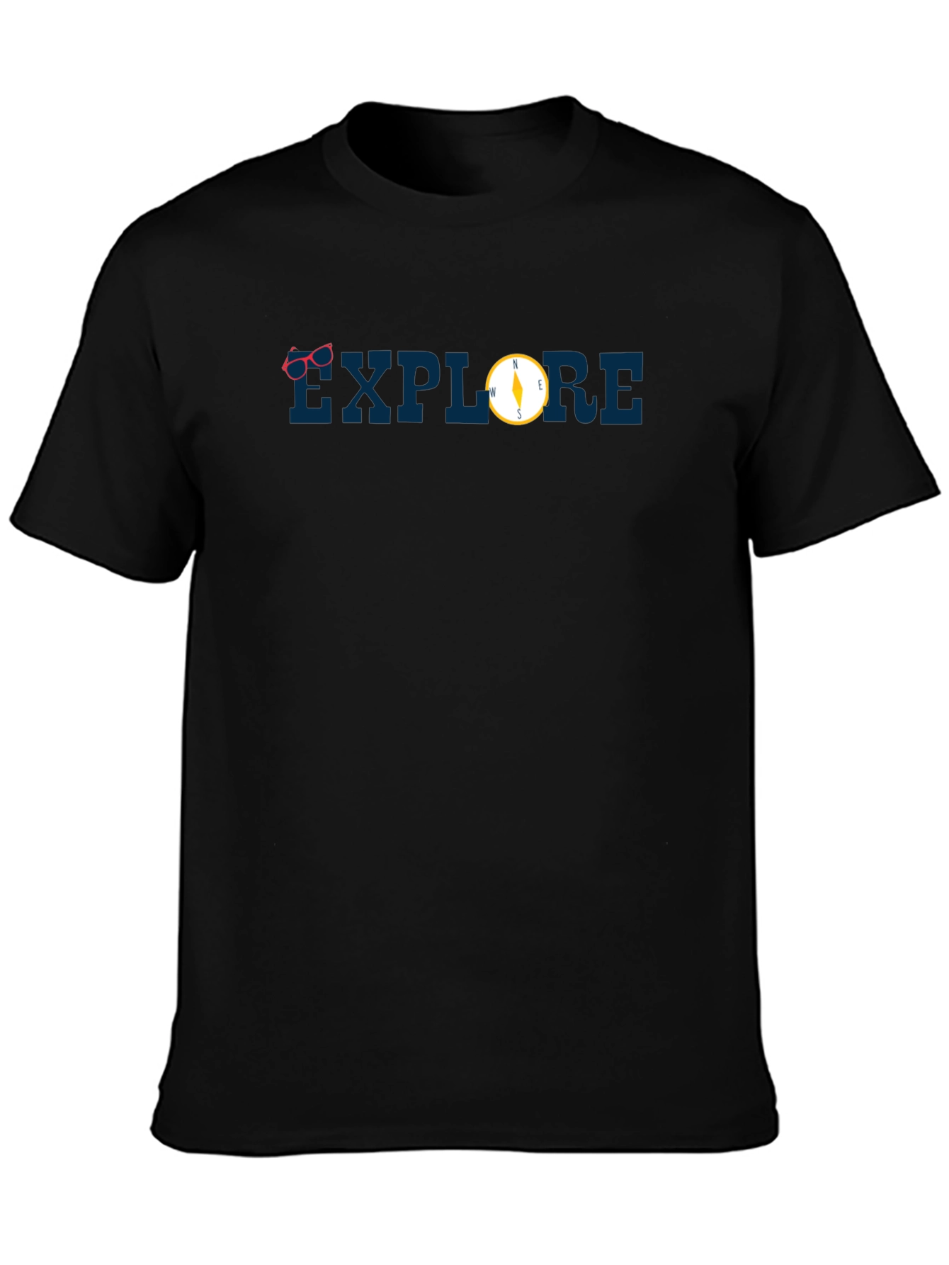 Explore T-Shirt Compass Graphic Tee