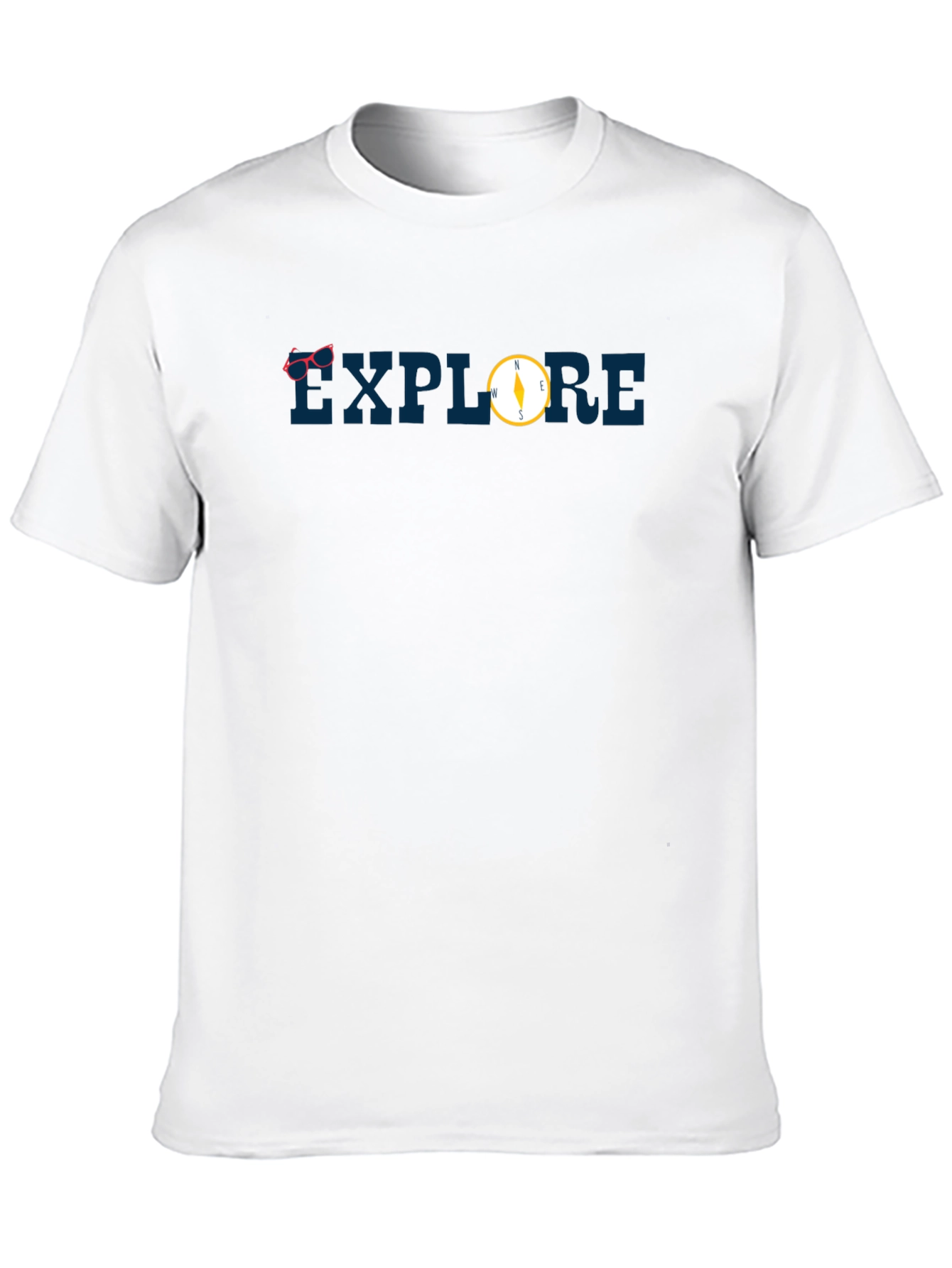 Explore T-Shirt Compass Graphic Tee