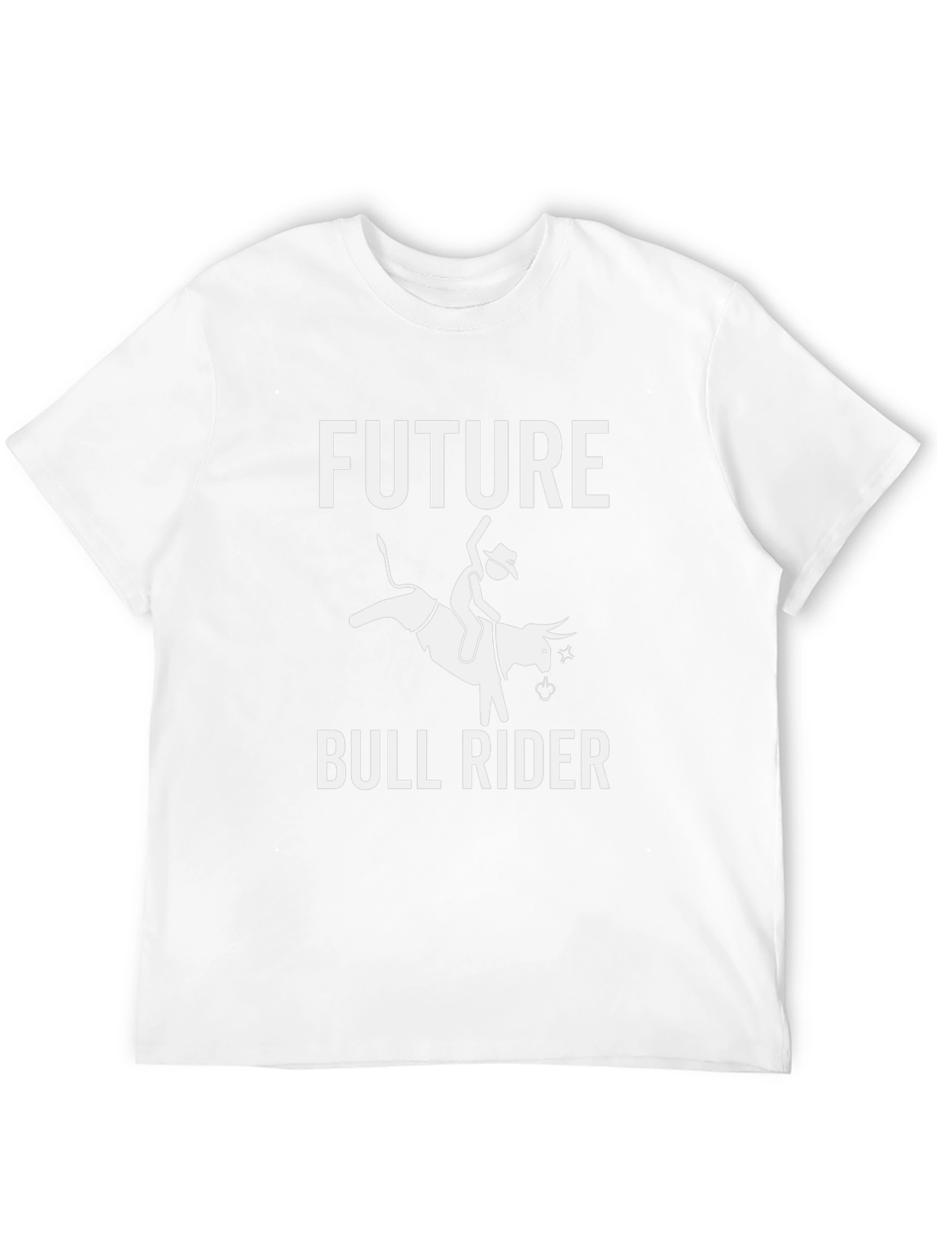 Future Bull Rider T-Shirt - Cowboy Rodeo Tee