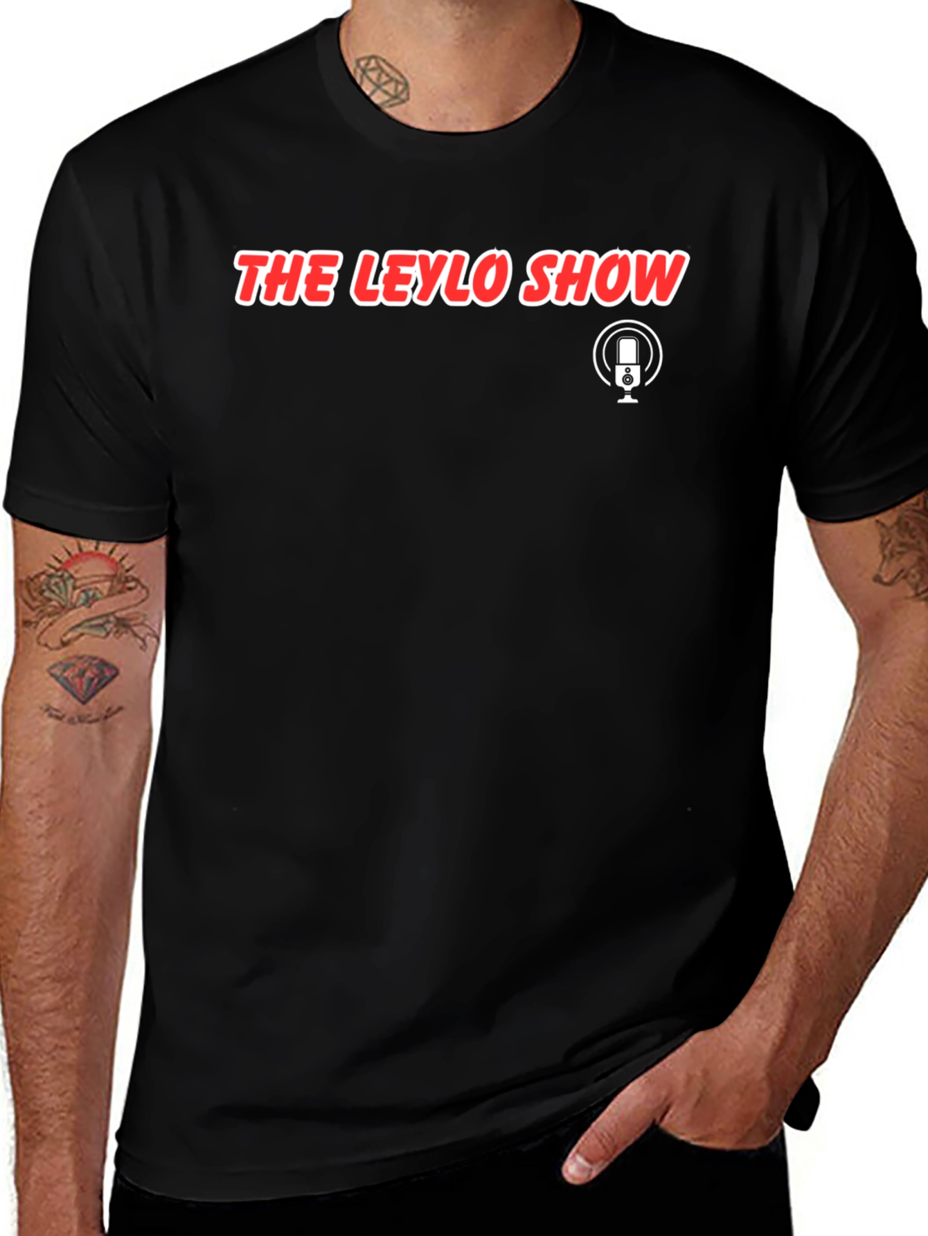 The Leylo Show Black T-Shirt
