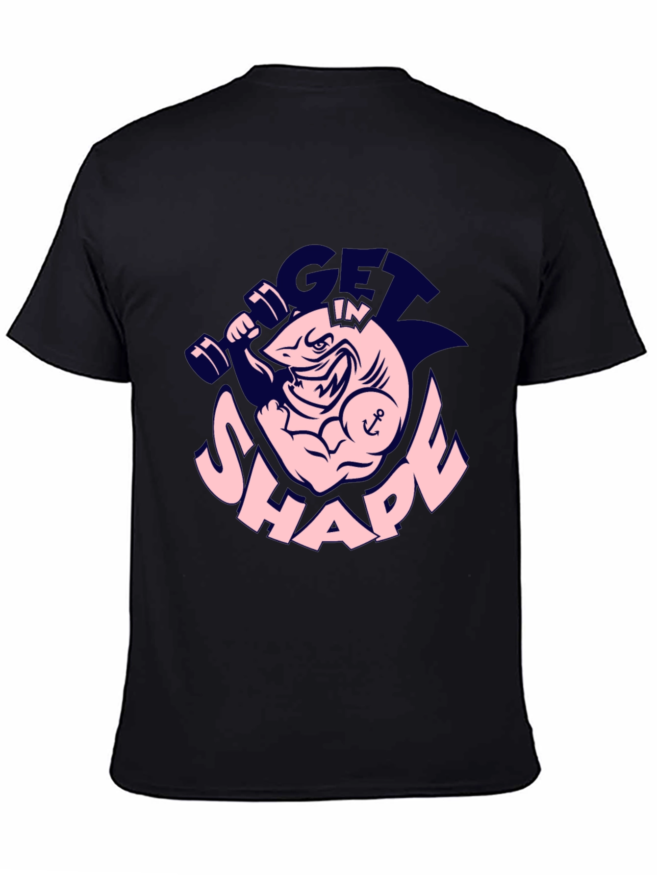 Get In Shape Shark Gym T-Shirt