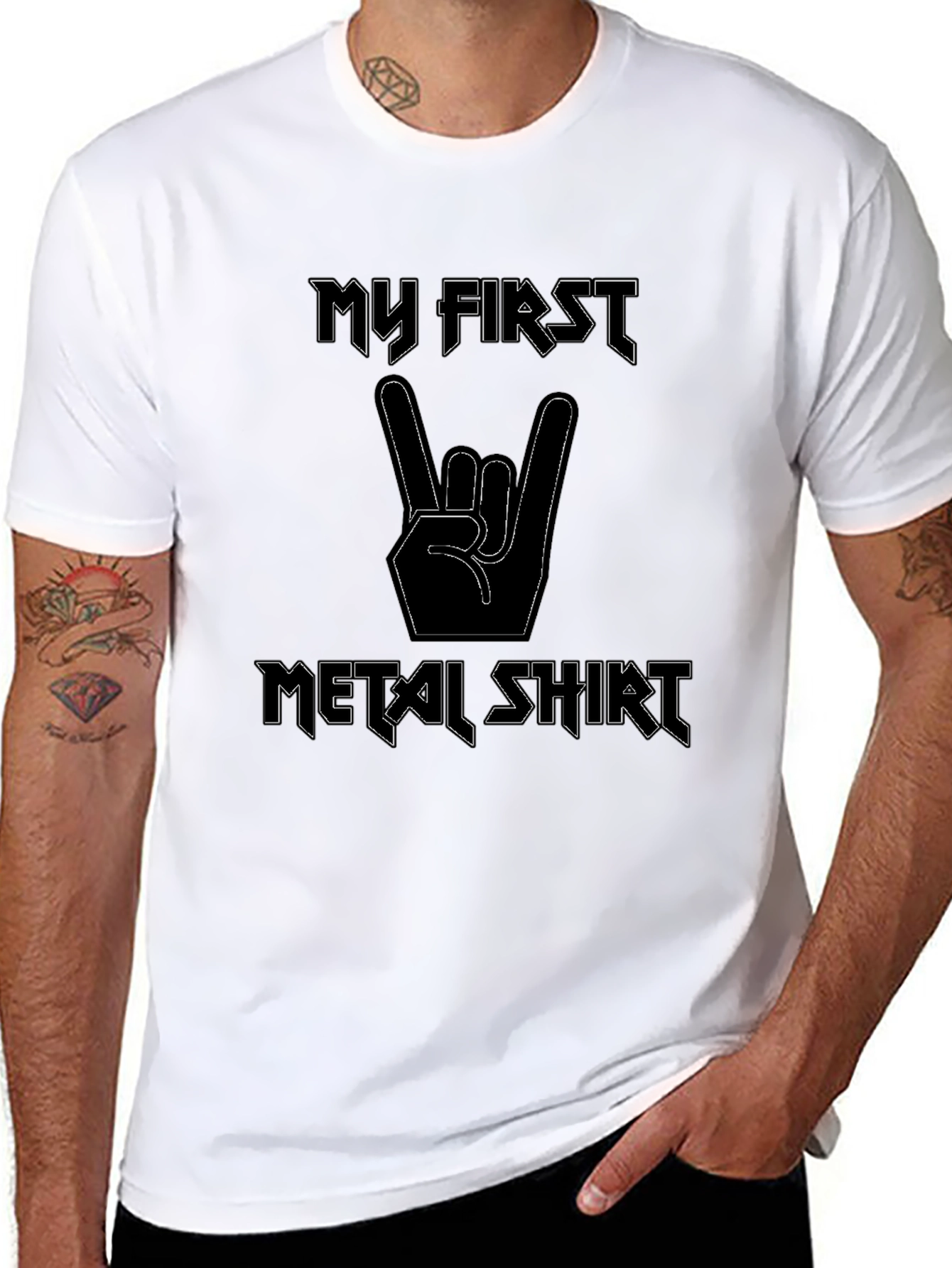 My First Metal Shirt - Rock On Tee